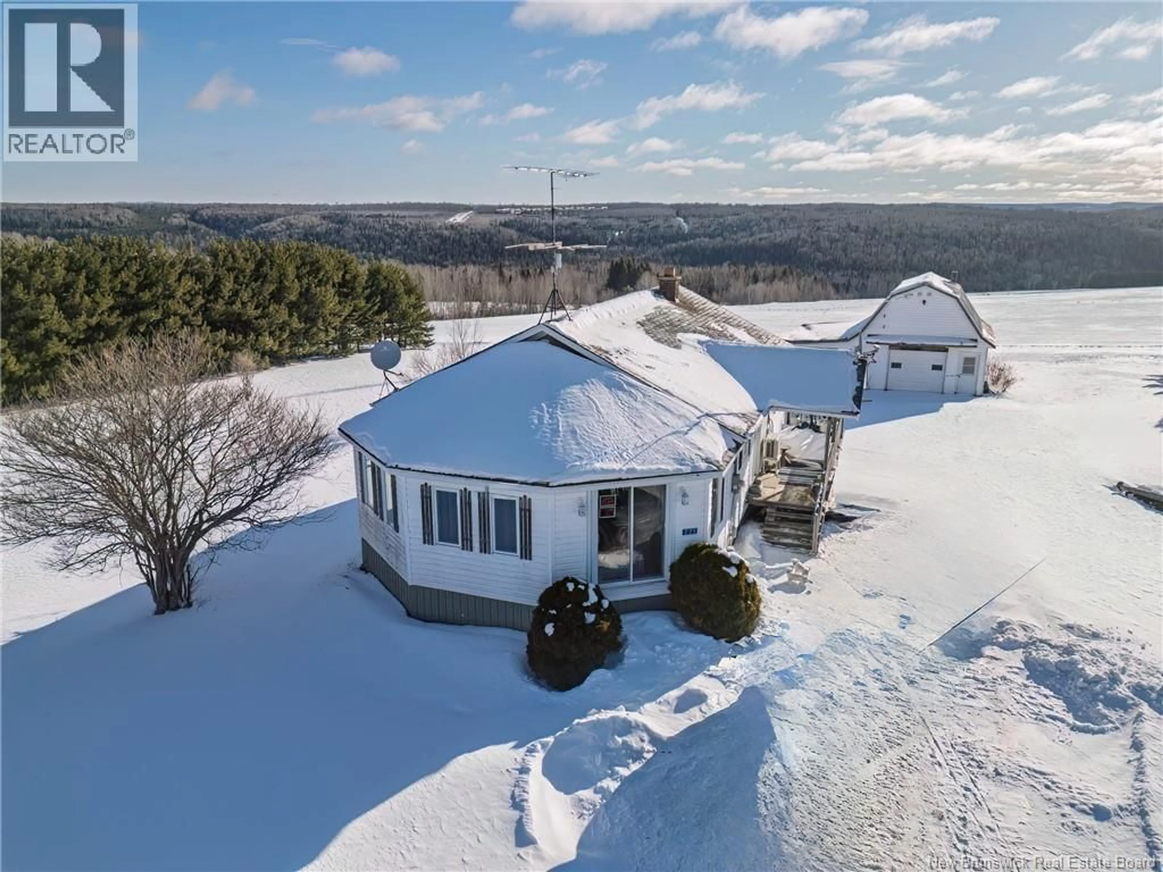 A pic from outside/outdoor area/front of a property/back of a property/a pic from drone, unknown for 771 CANTON, DSL de Drummond/DSL of Drummond New Brunswick E3Y1L8