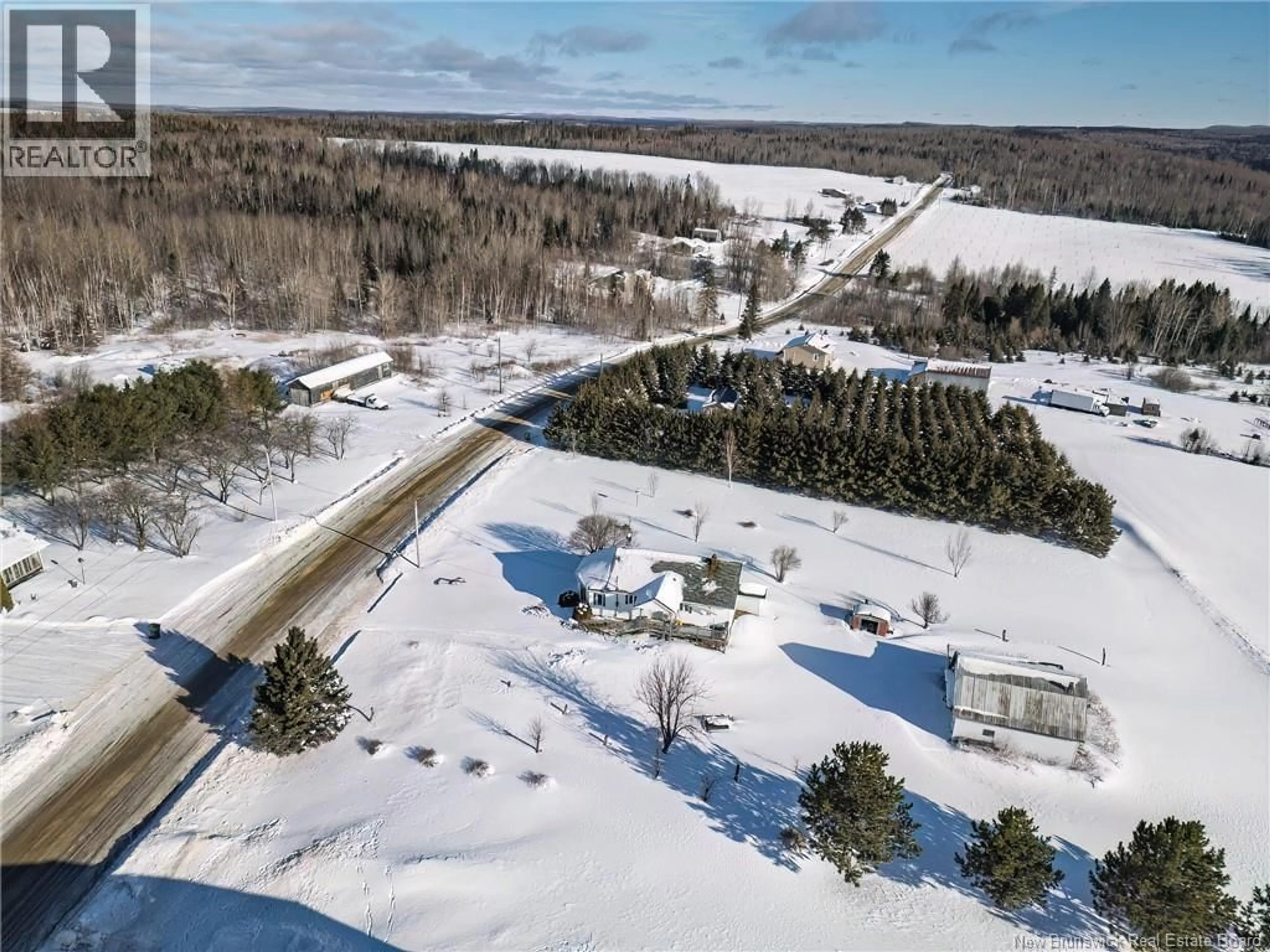 A pic from outside/outdoor area/front of a property/back of a property/a pic from drone, street for 771 CANTON, DSL de Drummond/DSL of Drummond New Brunswick E3Y1L8