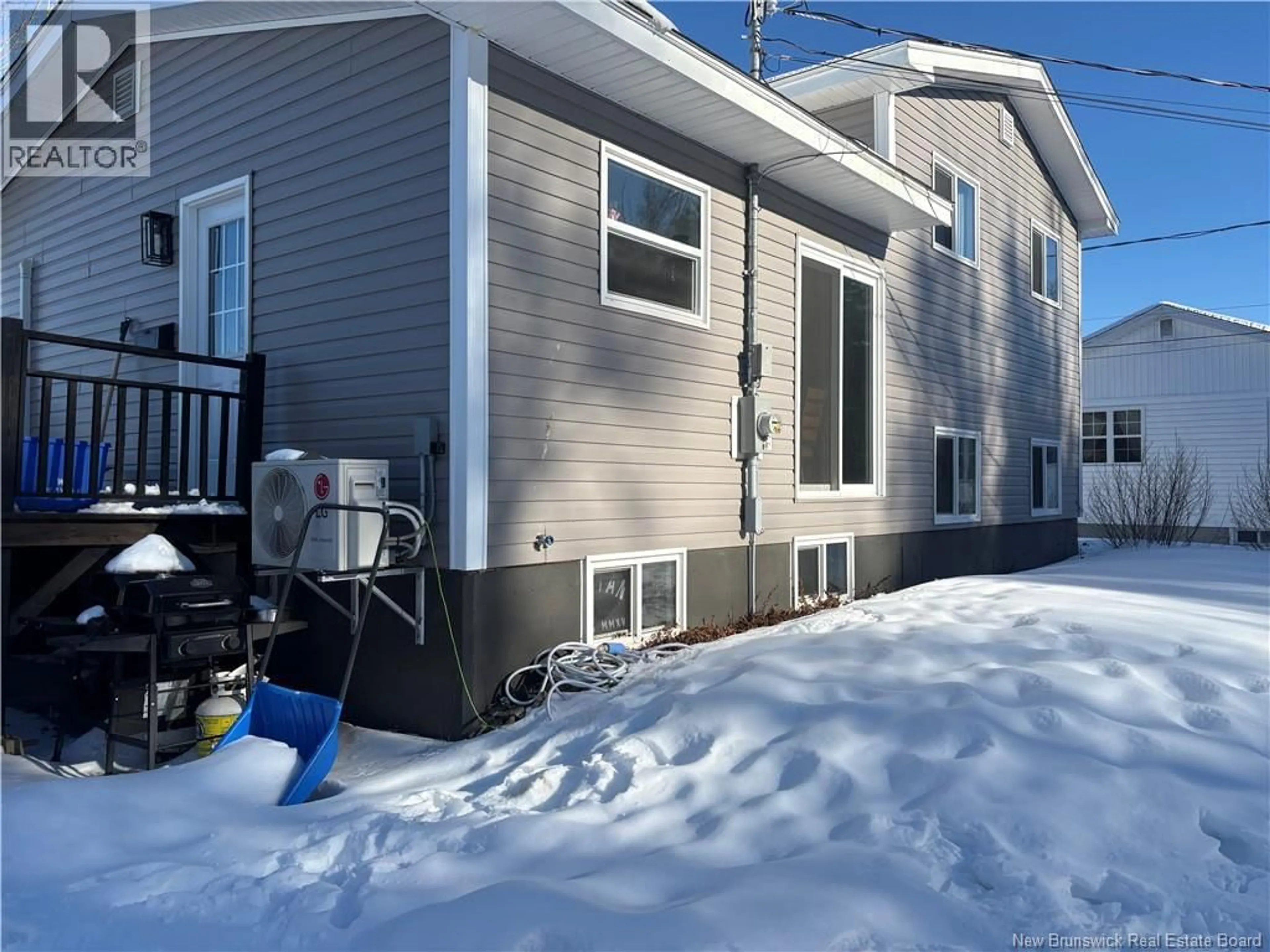 Home with vinyl exterior material, street for 231 MCARTHUR STREET, Miramichi New Brunswick E1V3C5