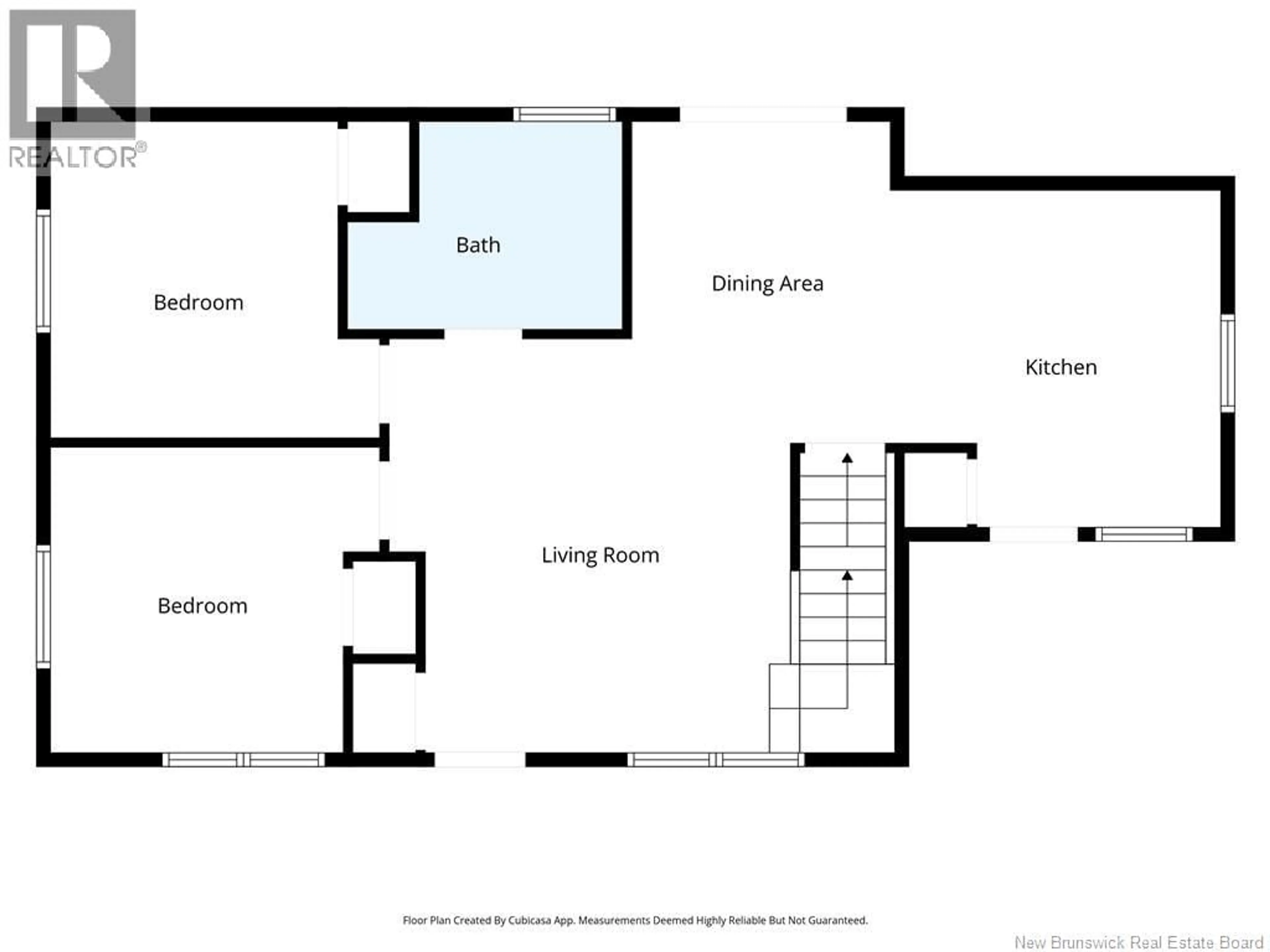 Floor plan for 1990 MIDDLE RIVER ROAD, Bathurst New Brunswick E2A6X4