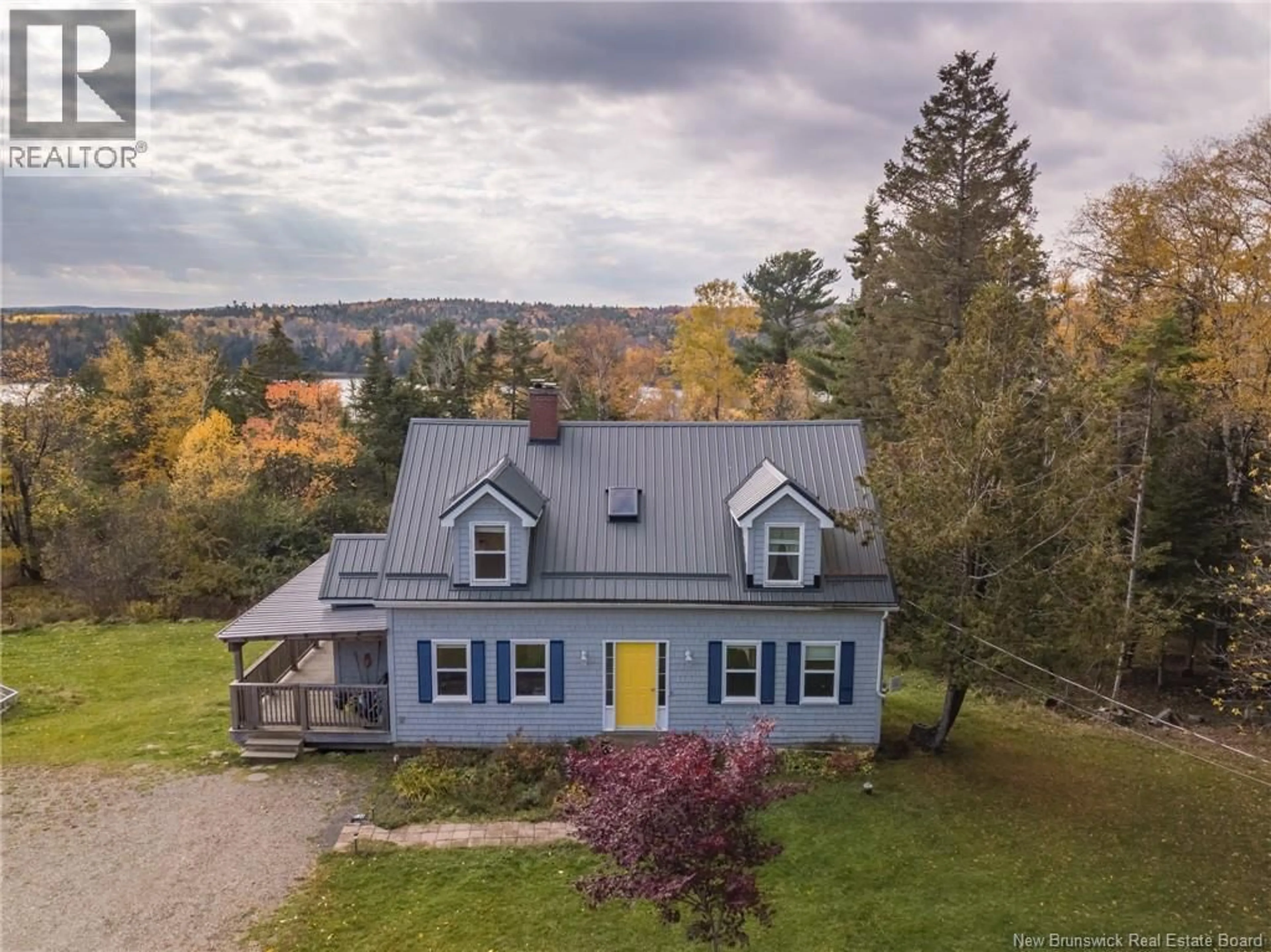 A pic from outside/outdoor area/front of a property/back of a property/a pic from drone, unknown for 96 TODDS POINT ROAD, Dufferin New Brunswick E3L3R1
