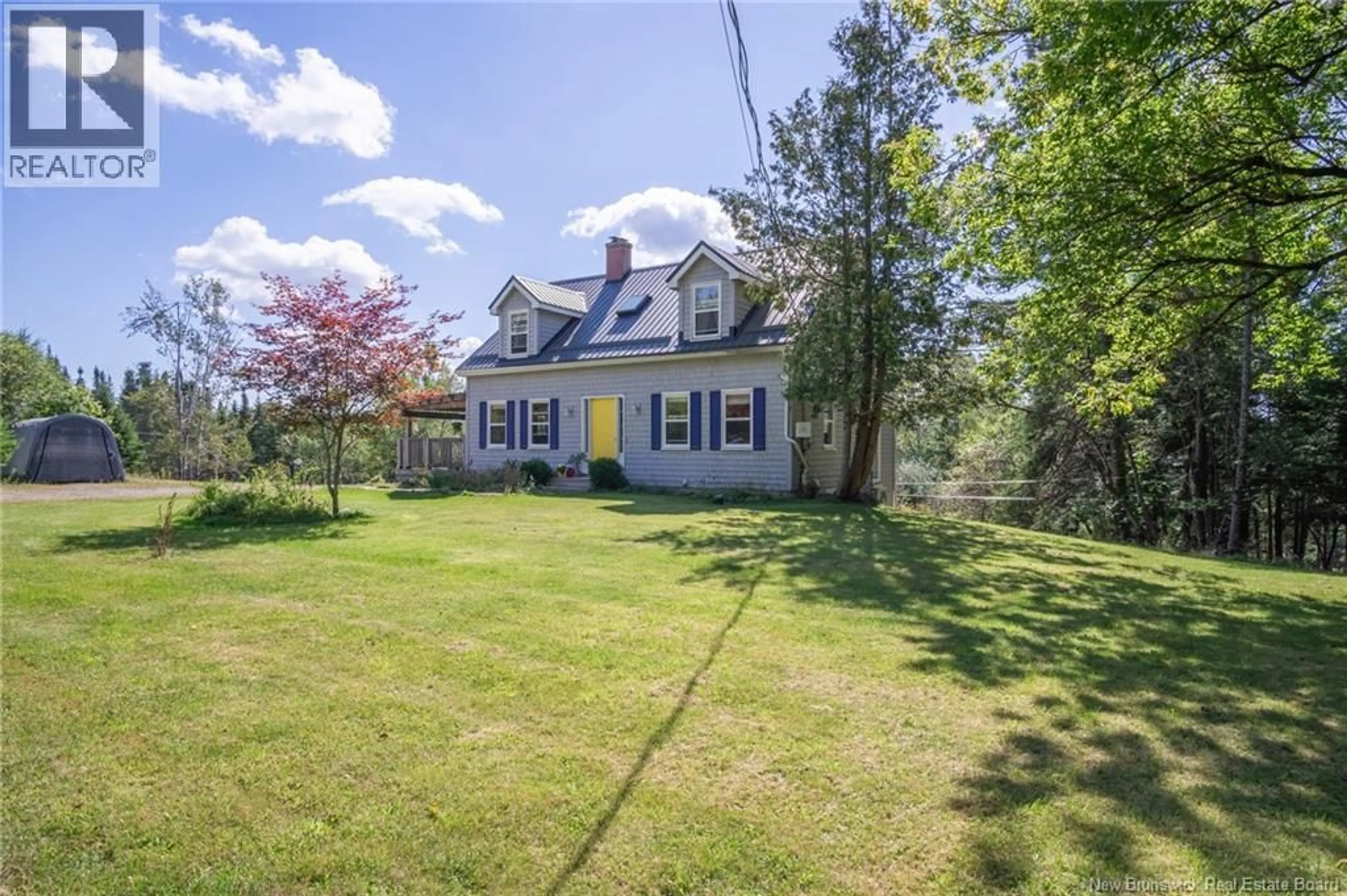 A pic from outside/outdoor area/front of a property/back of a property/a pic from drone, water/lake/river/ocean view for 96 TODDS POINT ROAD, Dufferin New Brunswick E3L3R1