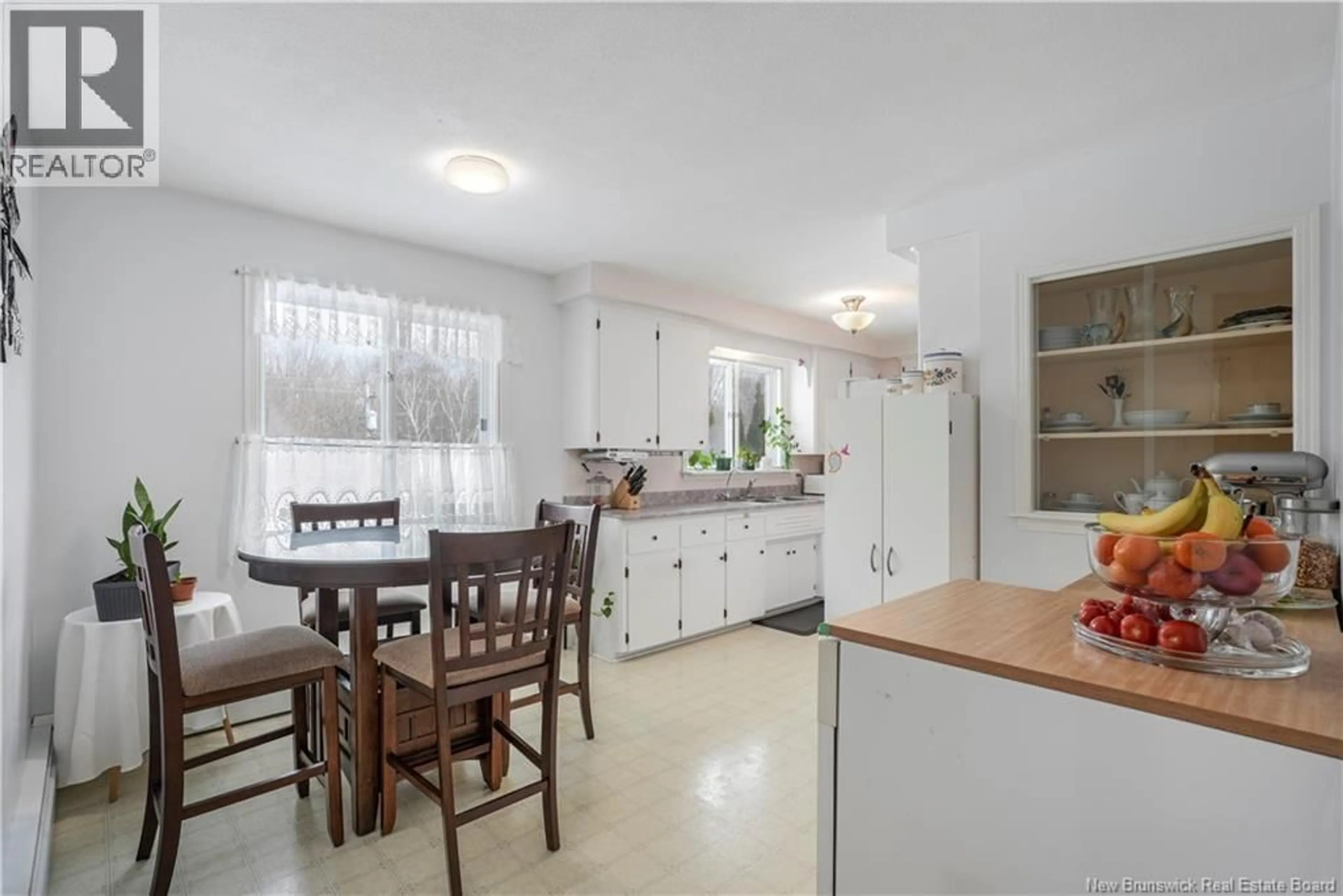 Open concept kitchen, ceramic/tile floor for 162 BURPEE STREET, Fredericton New Brunswick E3A1M5