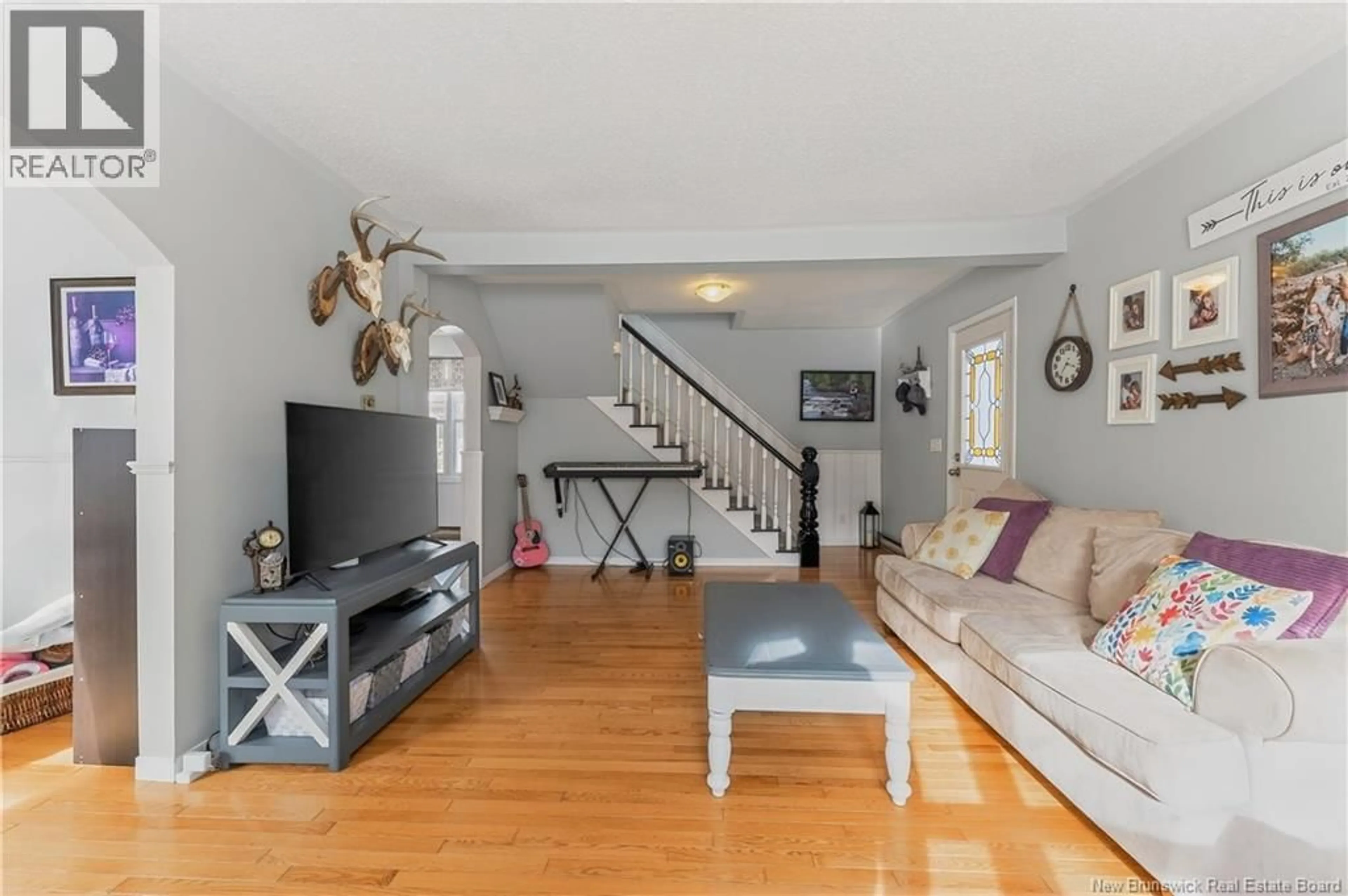 Living room with furniture, unknown for 40 CHURCHILL STREET, St. Stephen New Brunswick E3L2G4