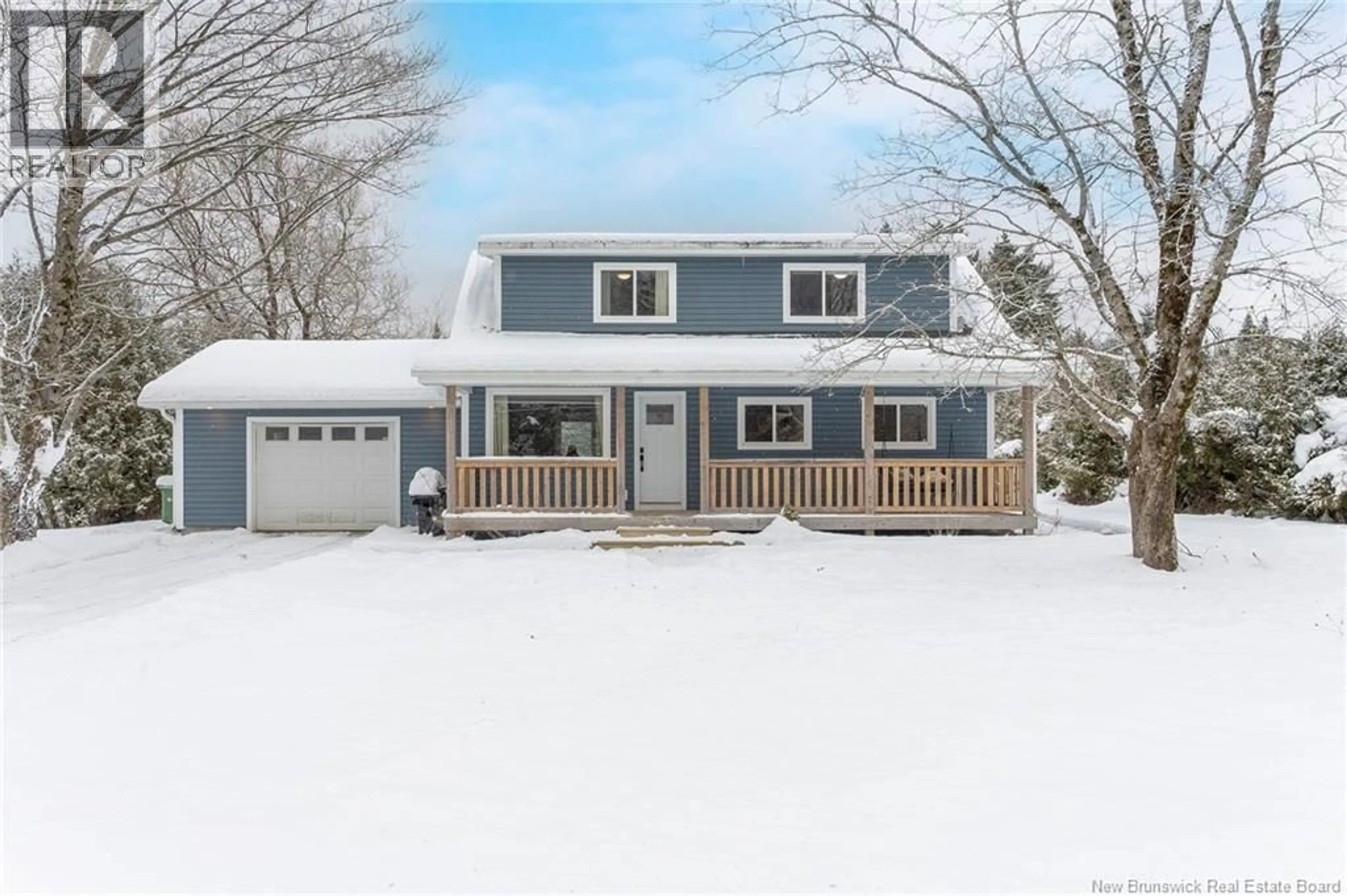 Home with vinyl exterior material, street for 528 ROUTE 820, Baxters Corner New Brunswick E2S2J6