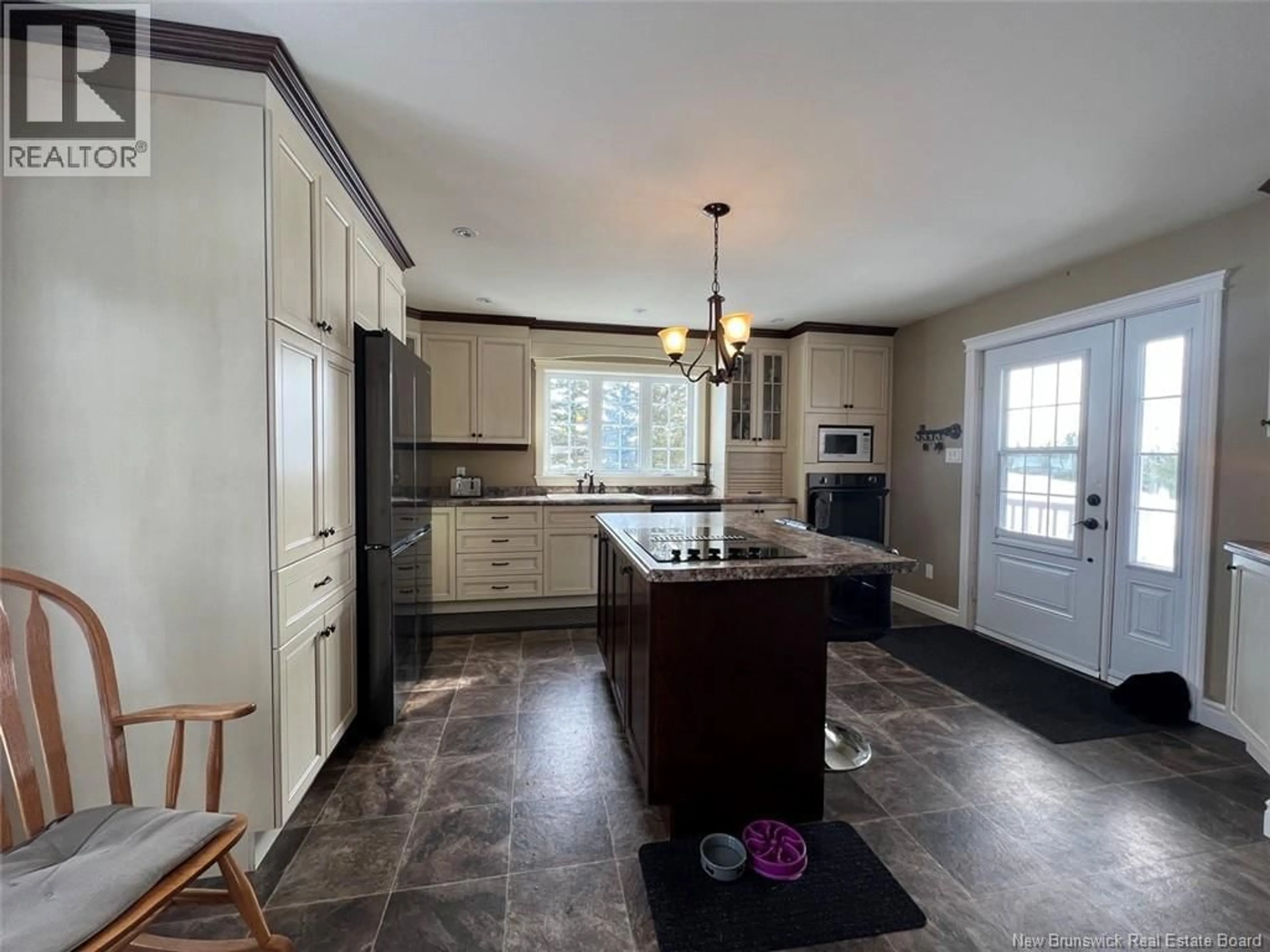 Open concept kitchen, ceramic/tile floor for 40 SOUCY ROAD, Rivière-Verte New Brunswick E7C3A6