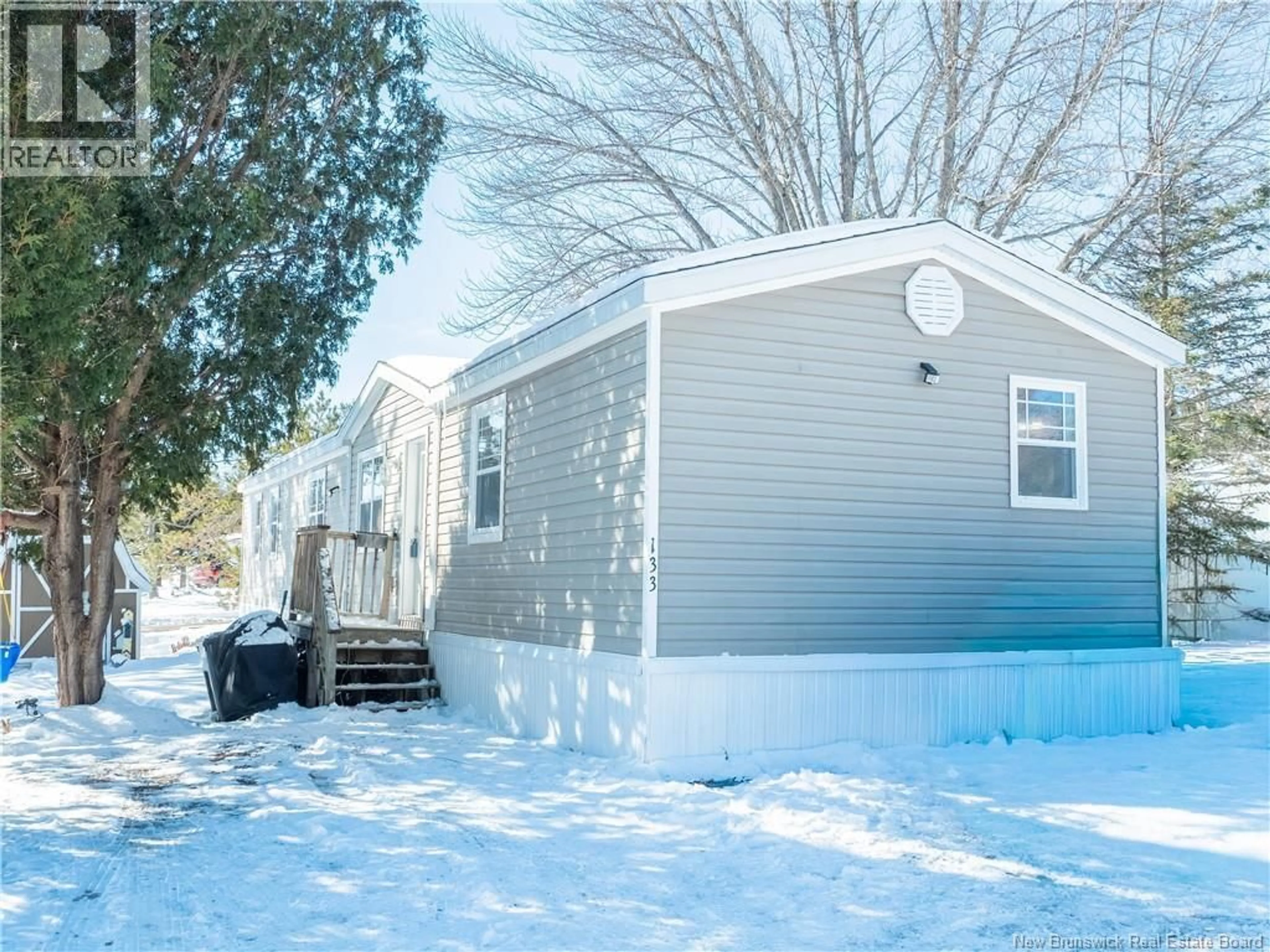 Home with vinyl exterior material, street for 133 CASSIDY CIRCLE, Fredericton New Brunswick E3B7N2