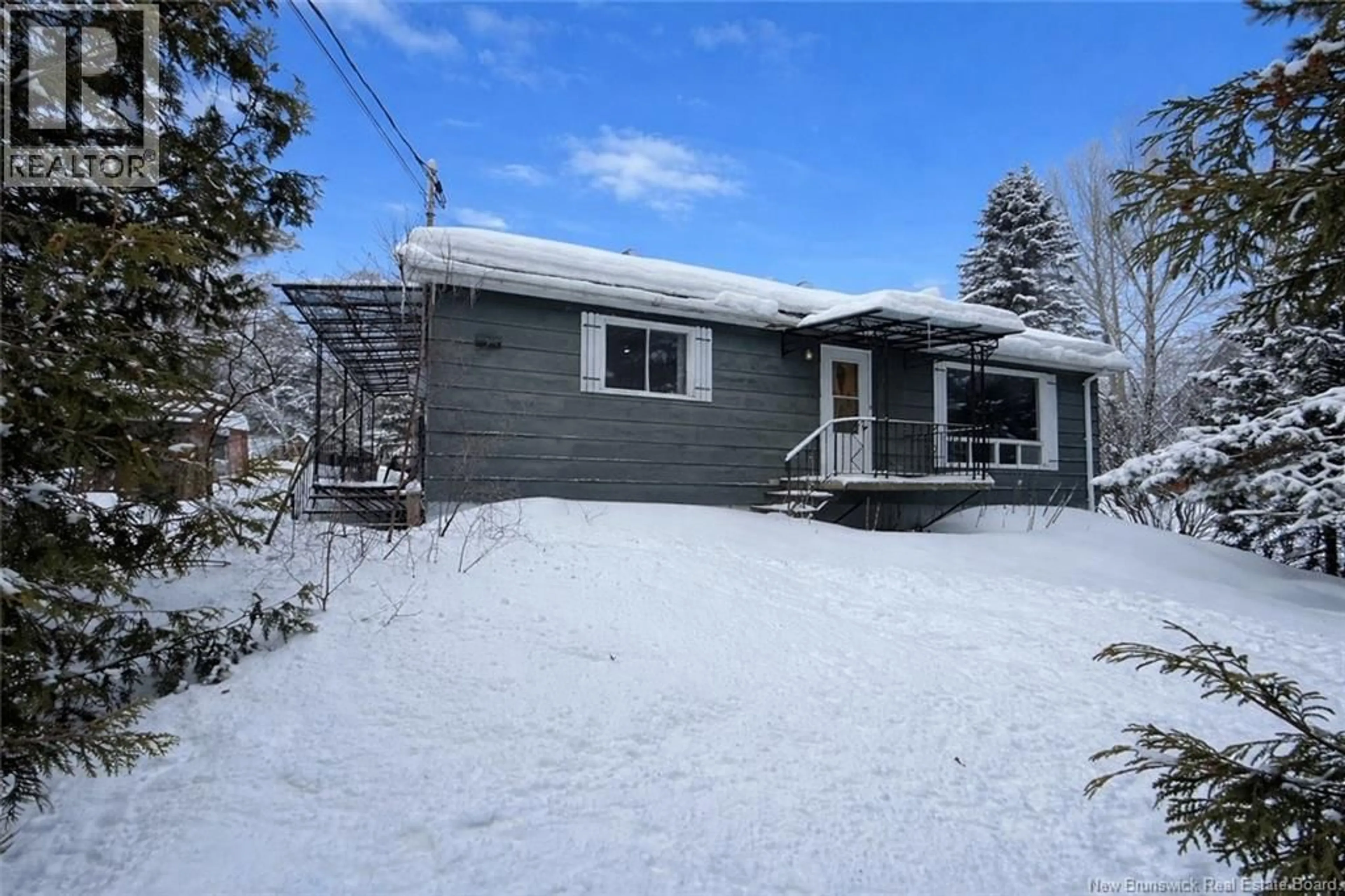 A pic from outside/outdoor area/front of a property/back of a property/a pic from drone, street for 40 LEVESQUE STREET, Saint-Basile New Brunswick E7C1V6