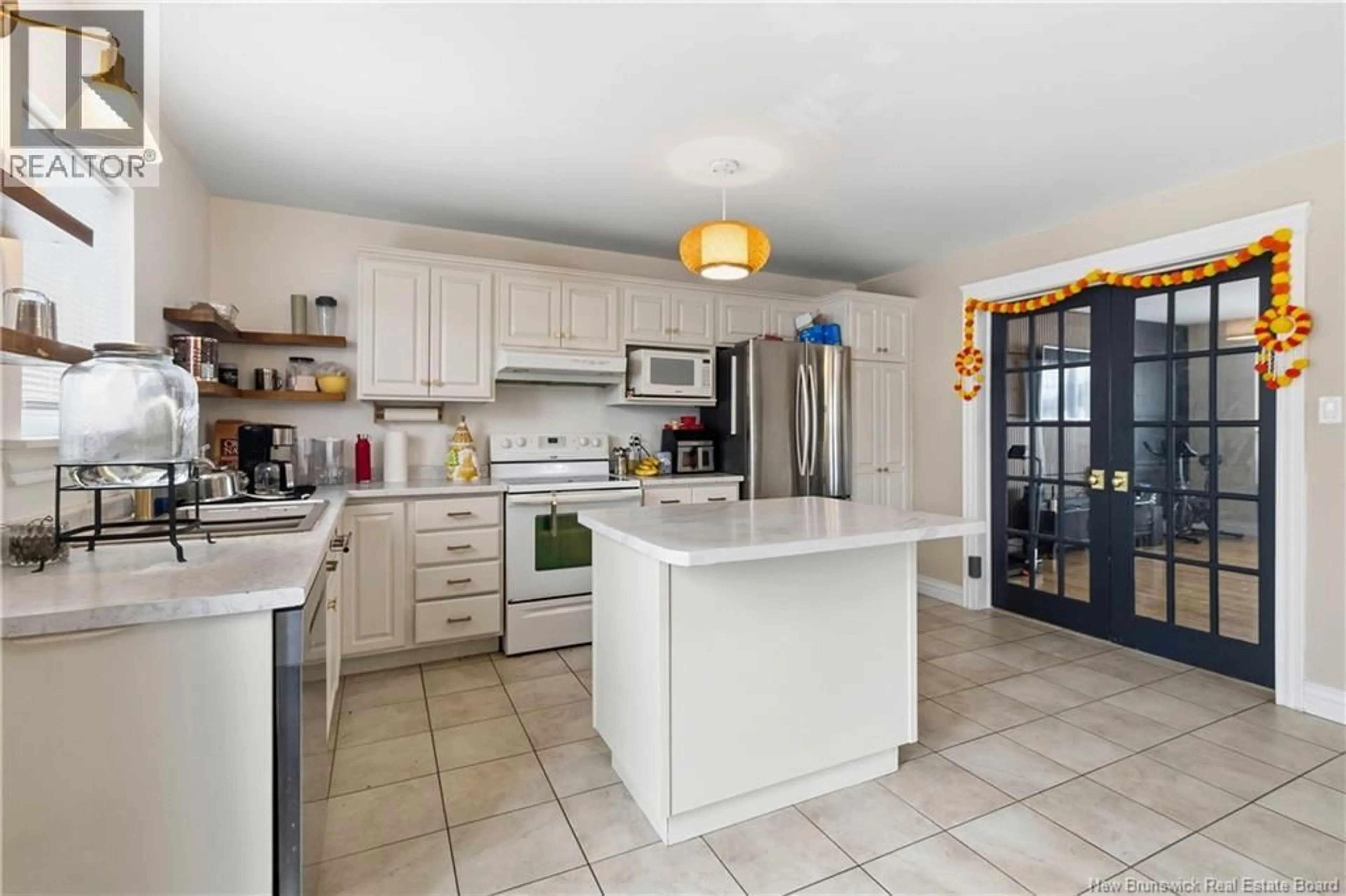 Open concept kitchen, ceramic/tile floor for 109 STILLWATER DRIVE, Moncton New Brunswick E1E0E3