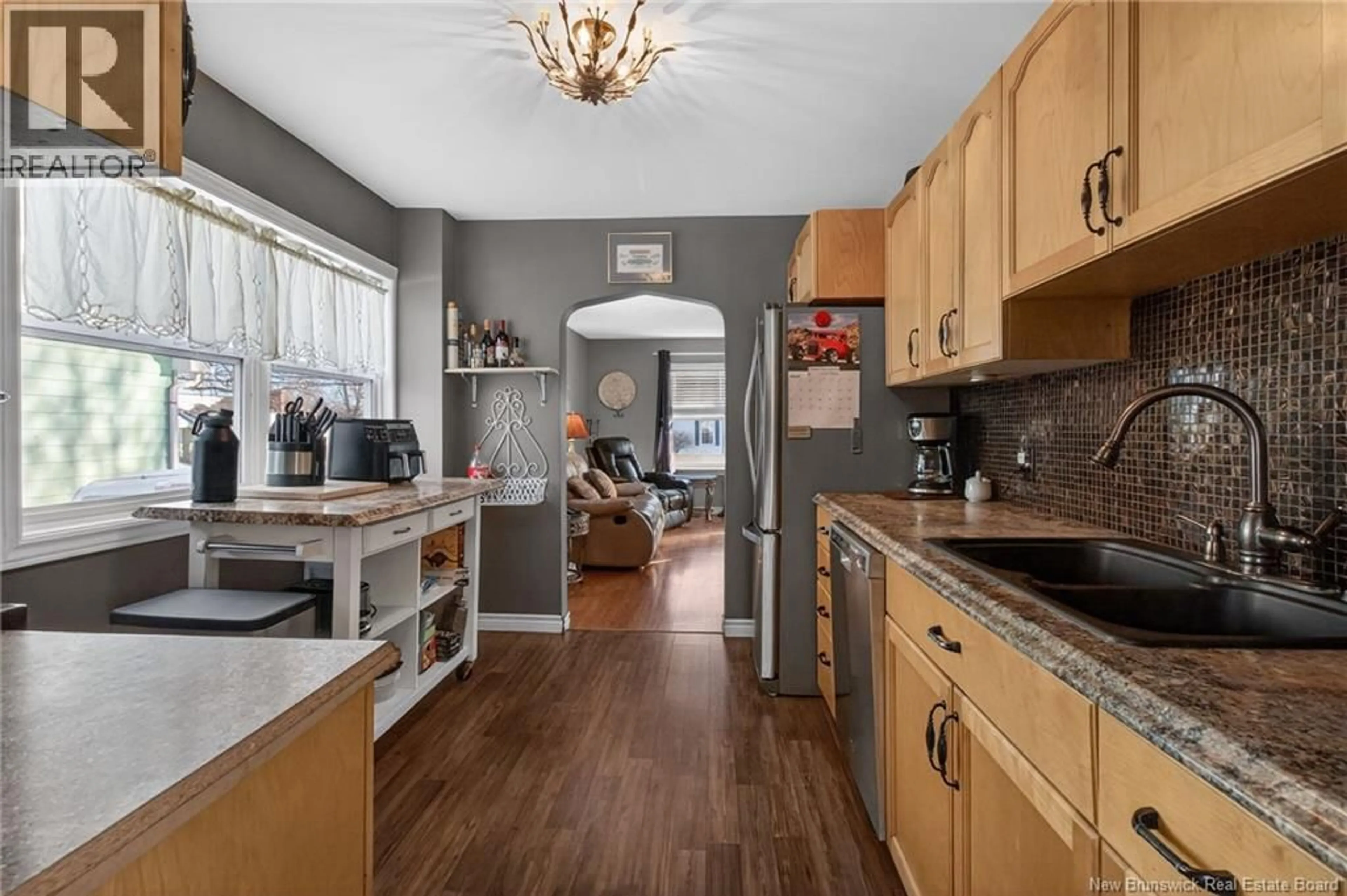 Open concept kitchen, unknown for 110 JONES STREET, Moncton New Brunswick E1C6J6