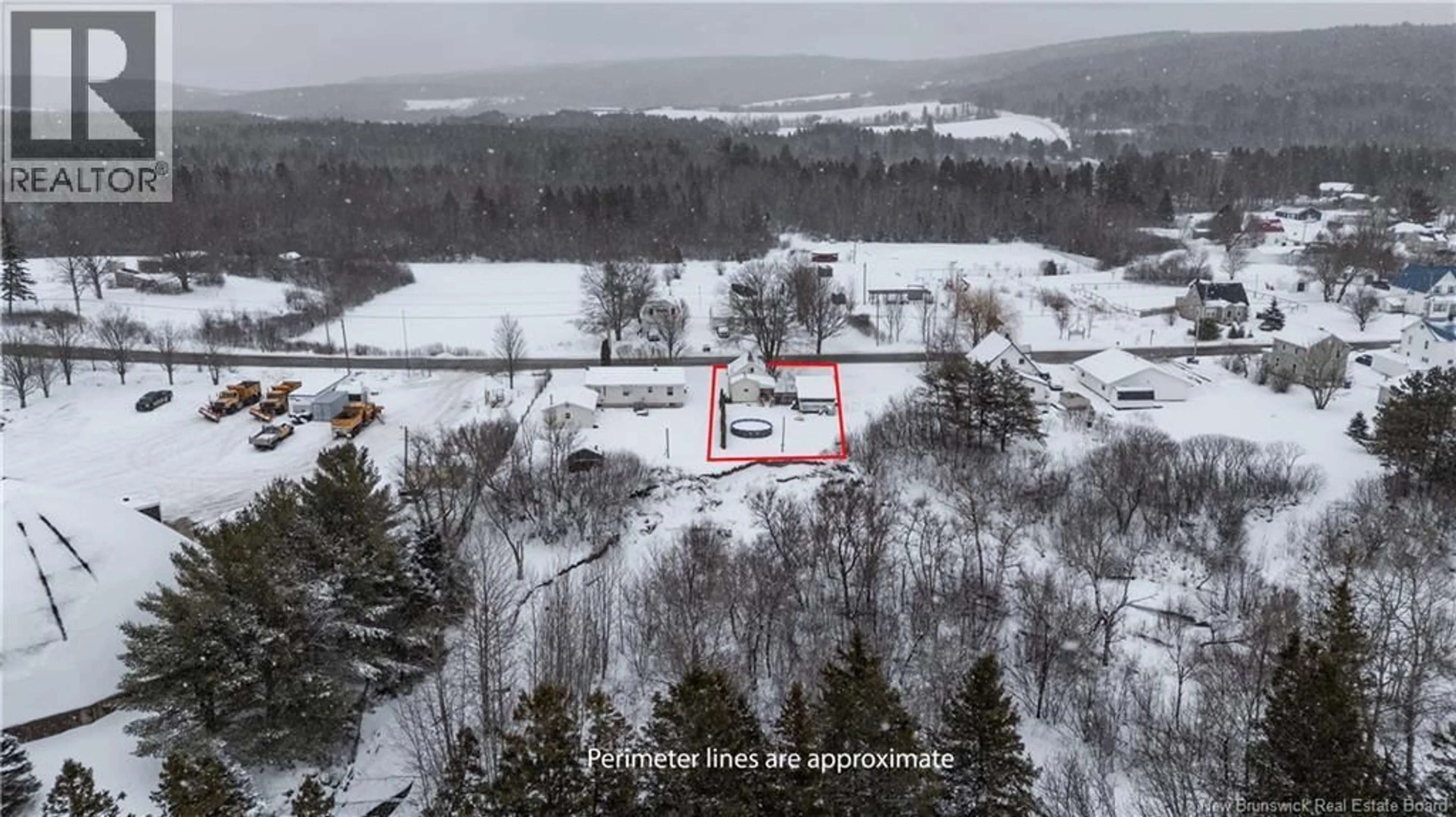 A pic from outside/outdoor area/front of a property/back of a property/a pic from drone, unknown for 1874 ROUTE 895, Elgin New Brunswick E4Z2N6