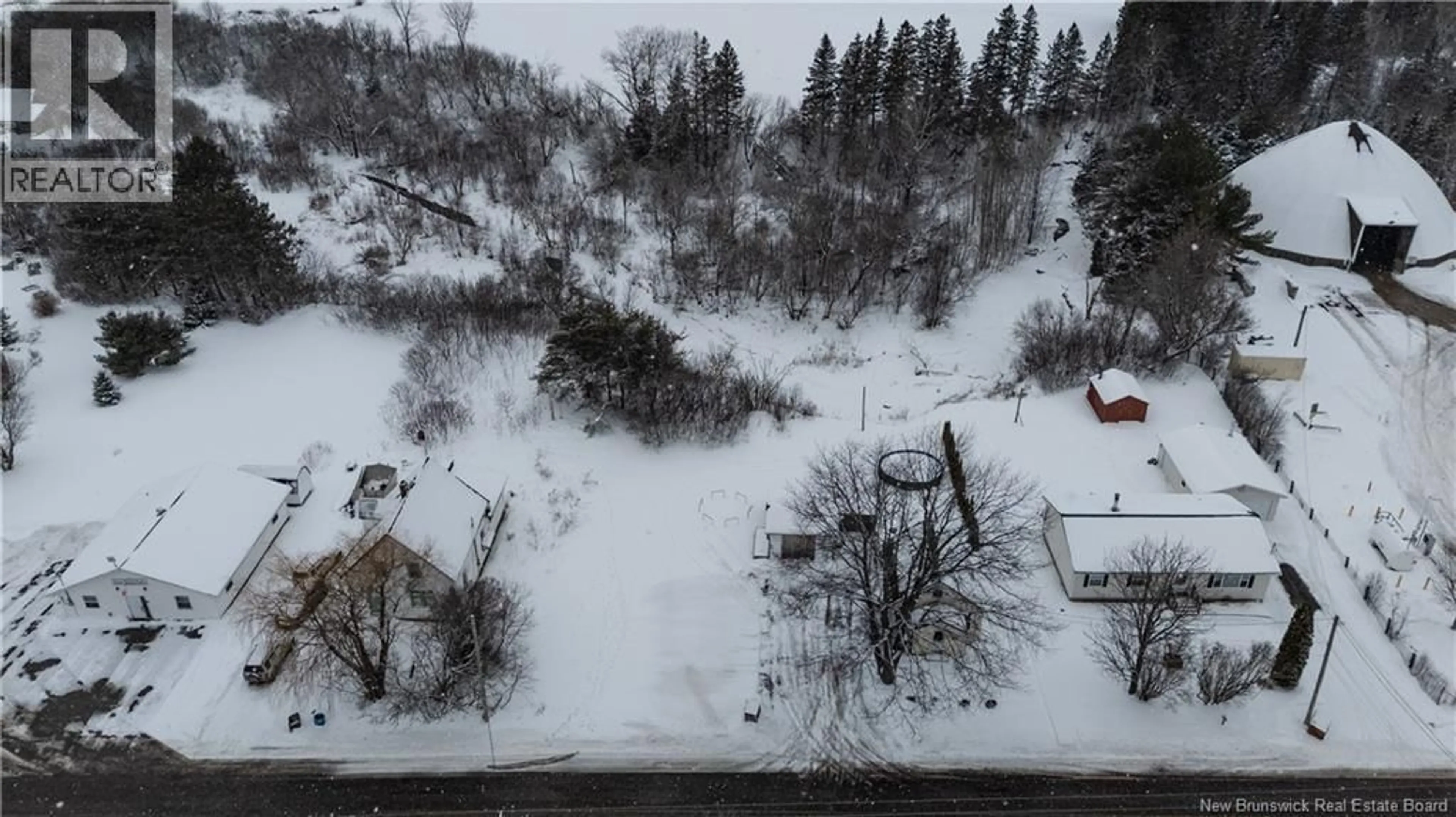 A pic from outside/outdoor area/front of a property/back of a property/a pic from drone, unknown for 1874 ROUTE 895, Elgin New Brunswick E4Z2N6