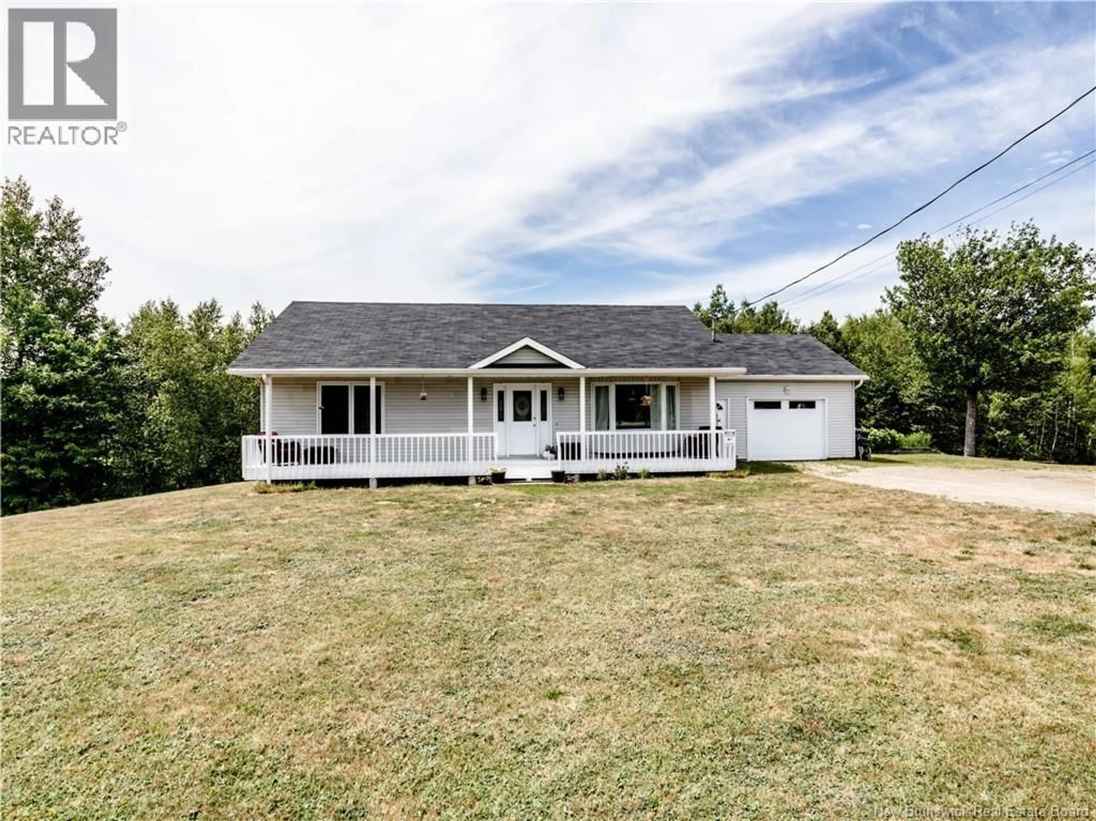 A pic from outside/outdoor area/front of a property/back of a property/a pic from drone, street for 1390 TWEEDIE BROOK ROAD, Kouchibouguac New Brunswick E4X1N3