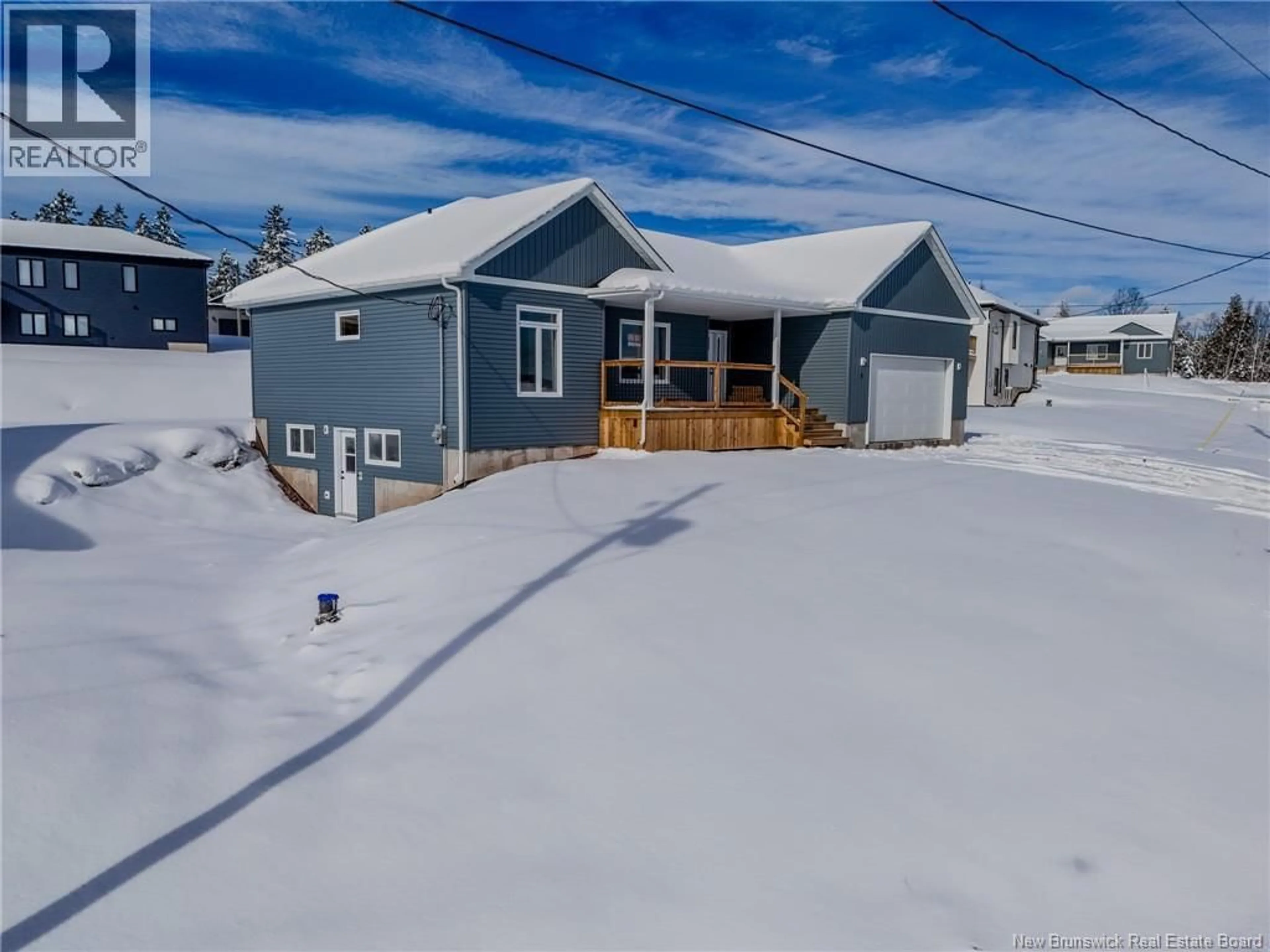 A pic from outside/outdoor area/front of a property/back of a property/a pic from drone, street for 8 GROSBEAK DRIVE, Quispamsis New Brunswick E2E0Y5