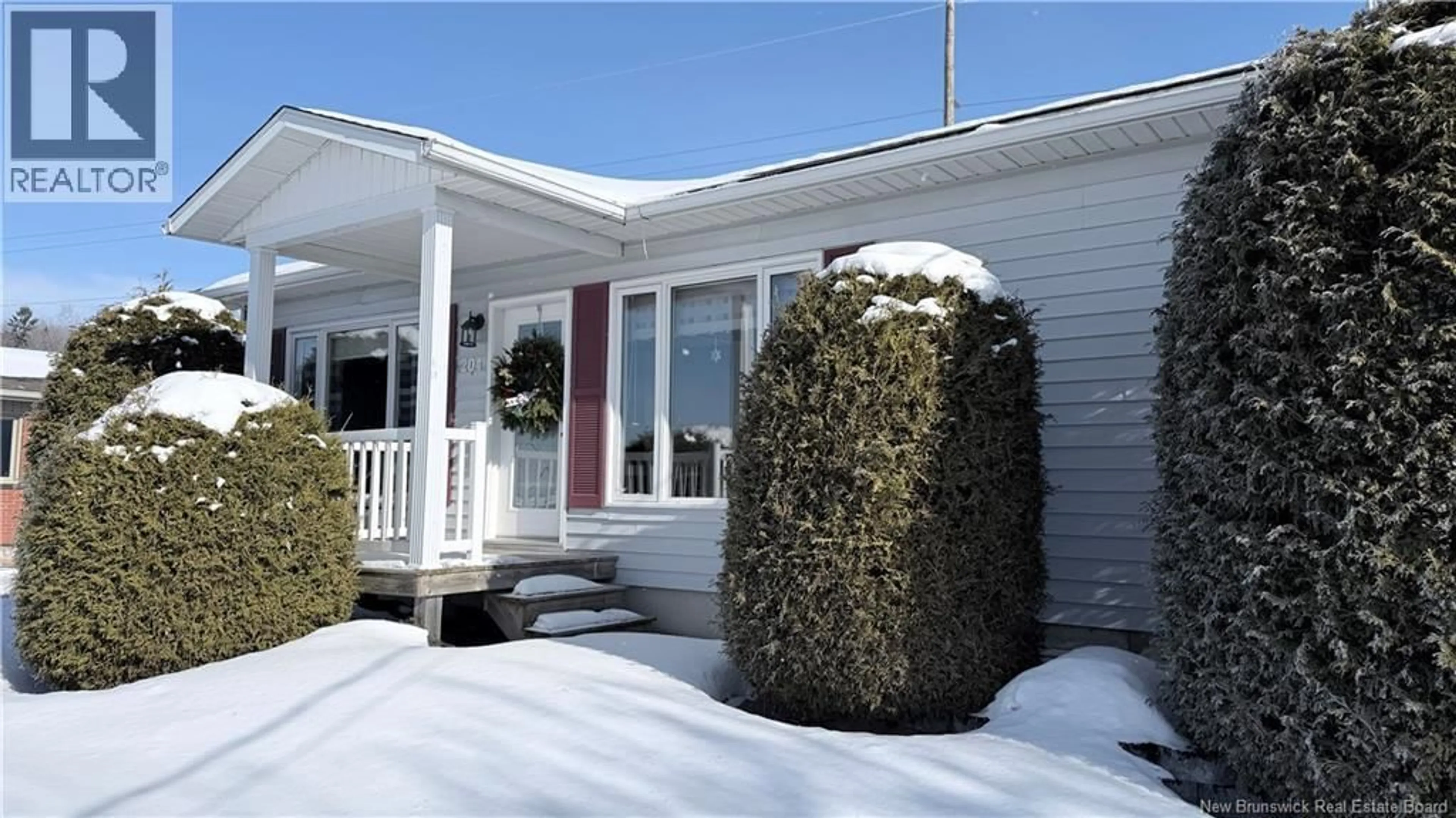 Home with vinyl exterior material, street for 204 GODBOUT STREET, Grand Falls New Brunswick E3Y1C2