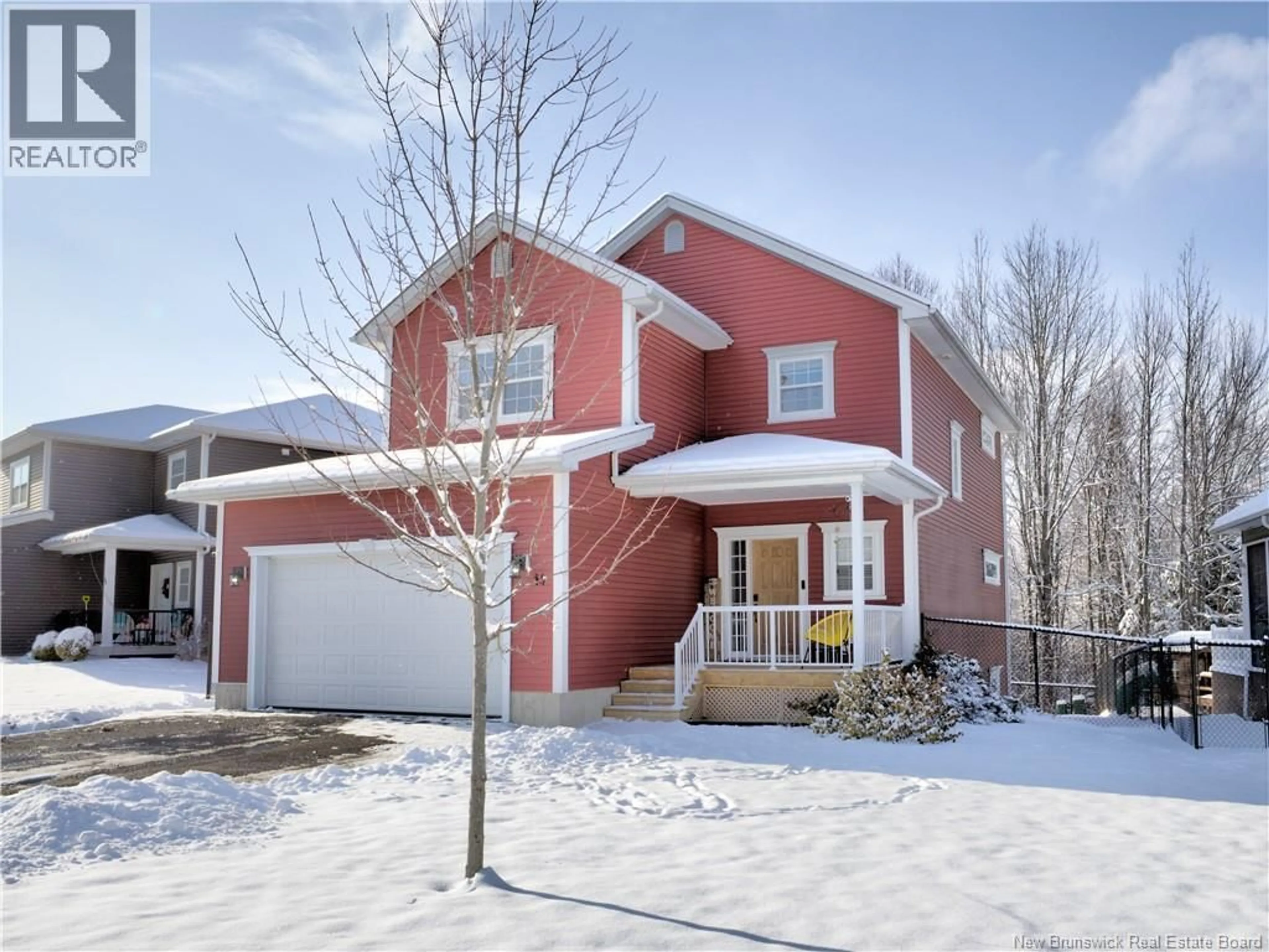 Home with brick exterior material, street for 14 JOHNSON AVENUE, Oromocto New Brunswick E2V0H6