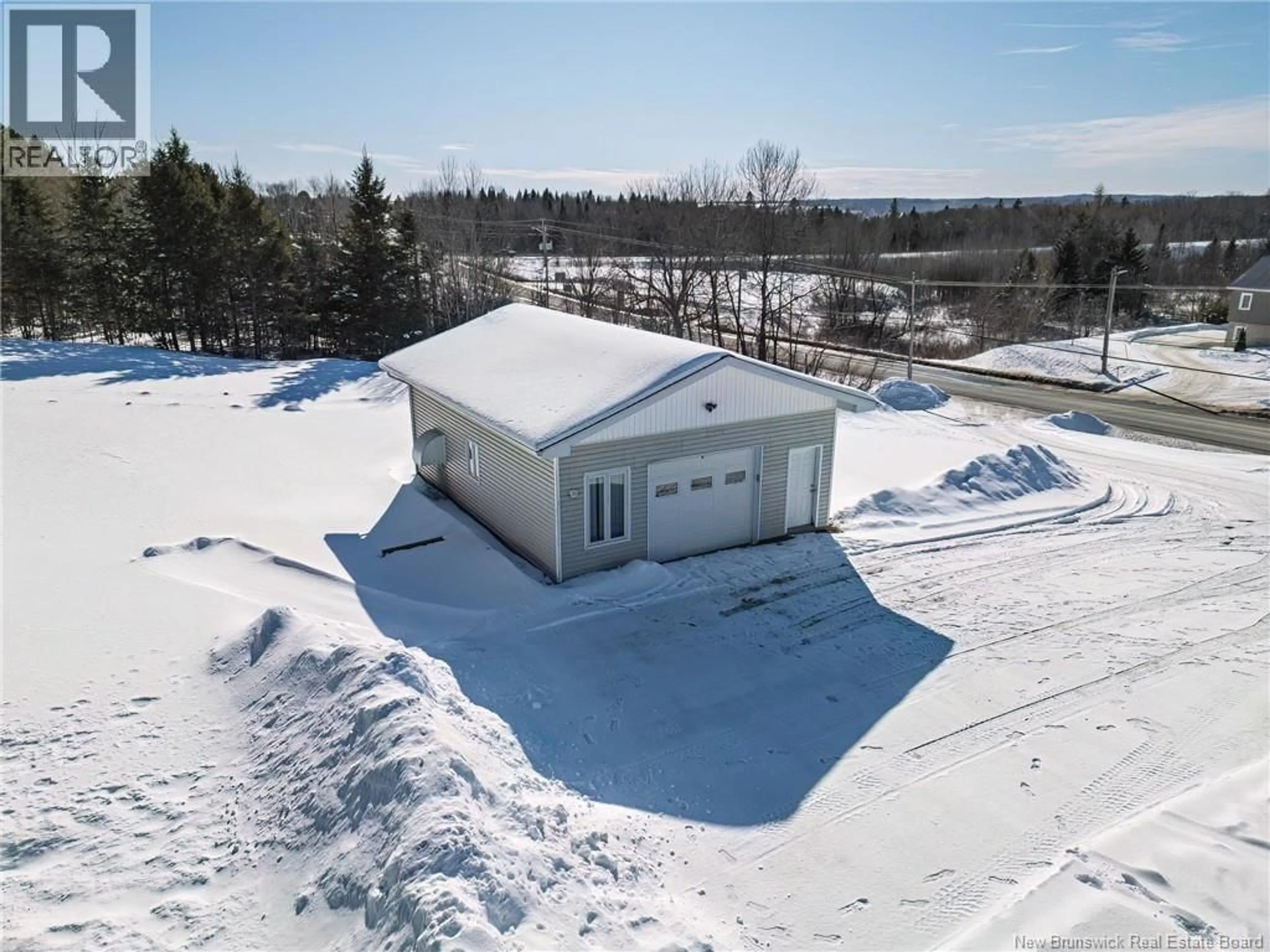 A pic from outside/outdoor area/front of a property/back of a property/a pic from drone, building for 255 ROUTE 255, Saint-André New Brunswick E3Y3N7