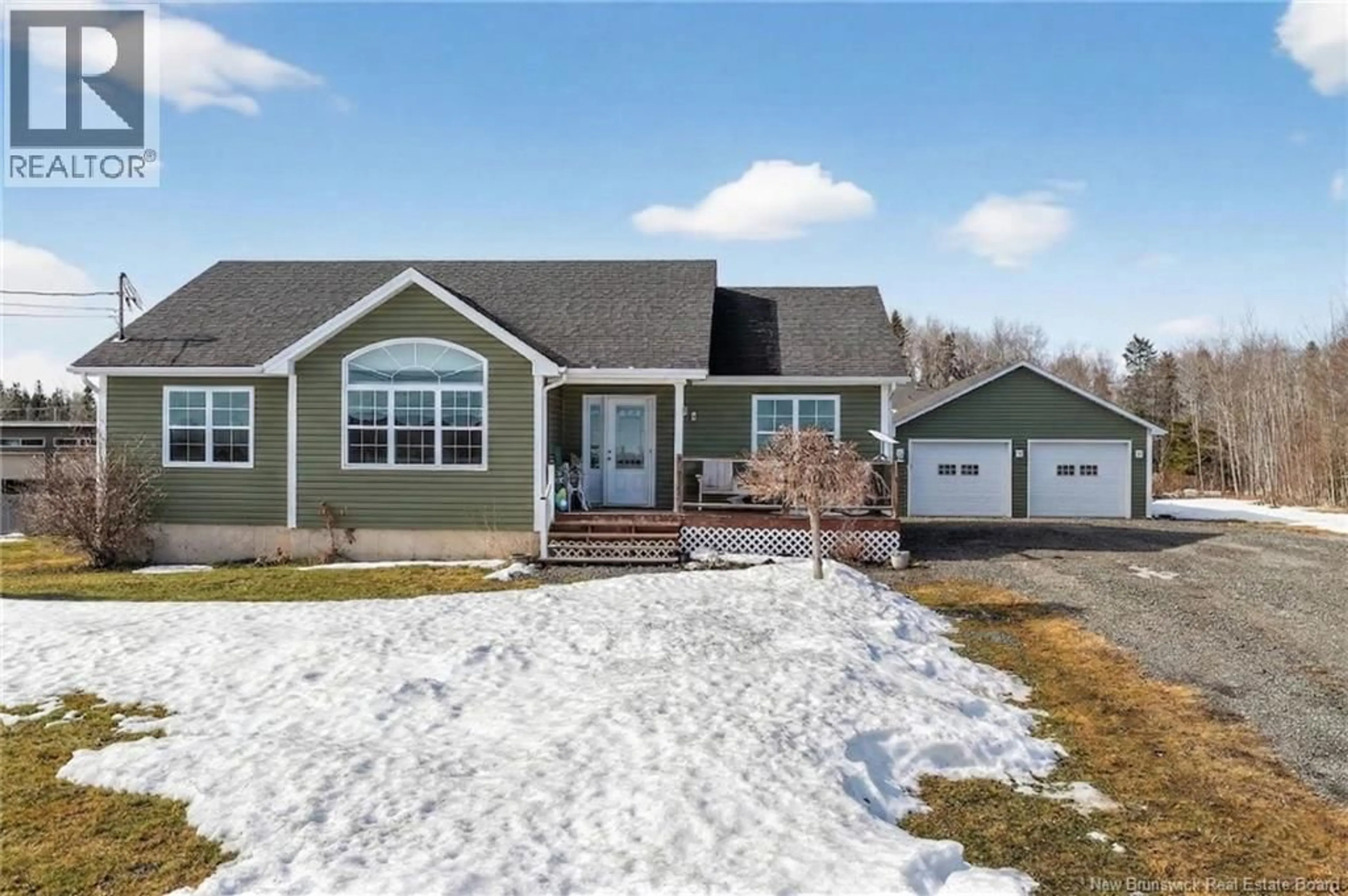 Home with vinyl exterior material, street for 26 FIELDSIDE DRIVE, Salisbury New Brunswick E4J0B9