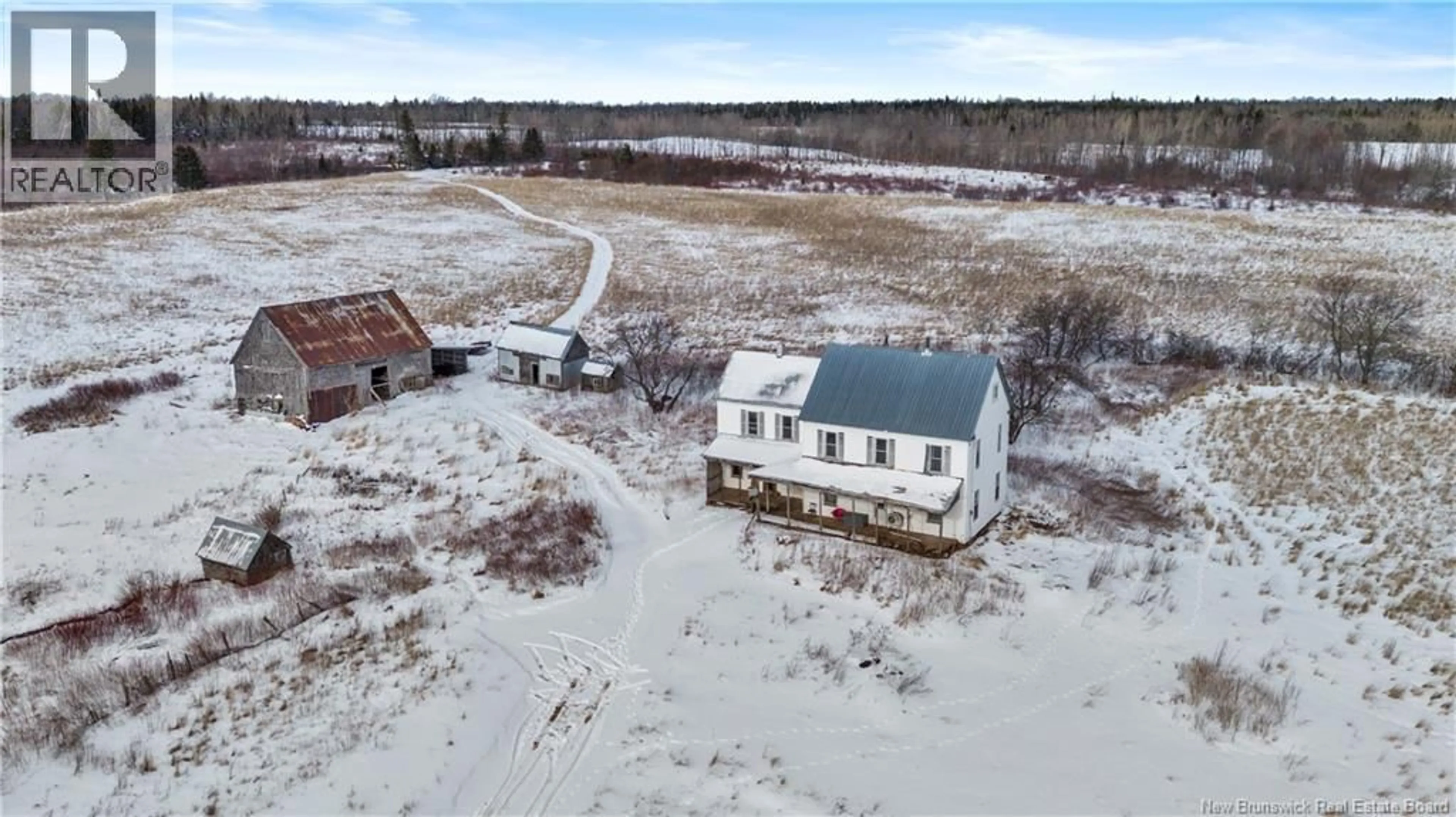 A pic from outside/outdoor area/front of a property/back of a property/a pic from drone, building for 181 WARD SETTLEMENT BRAND ROAD, Ward Settlement New Brunswick E6B2A3