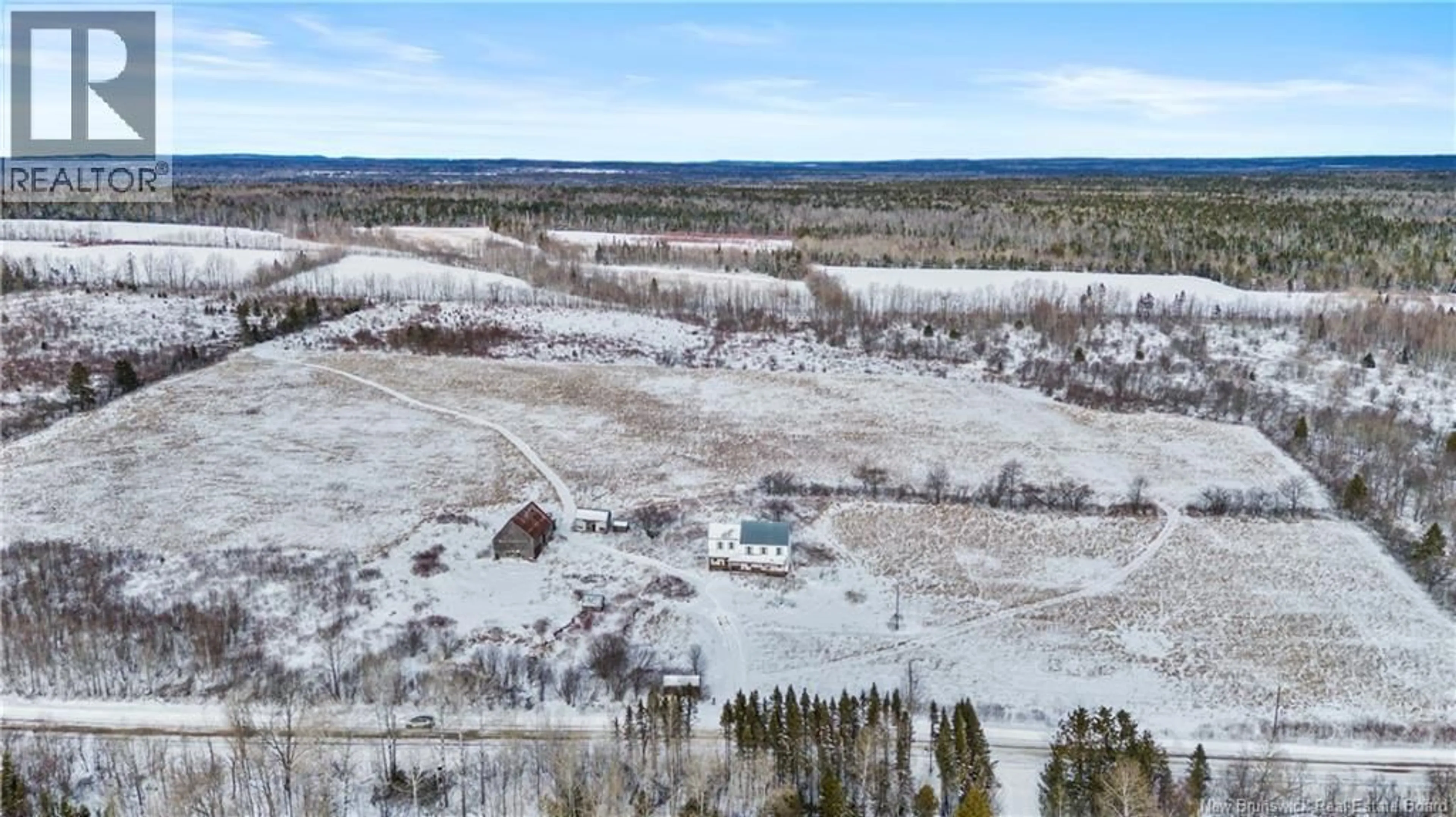 A pic from outside/outdoor area/front of a property/back of a property/a pic from drone, water/lake/river/ocean view for 181 WARD SETTLEMENT BRAND ROAD, Ward Settlement New Brunswick E6B2A3