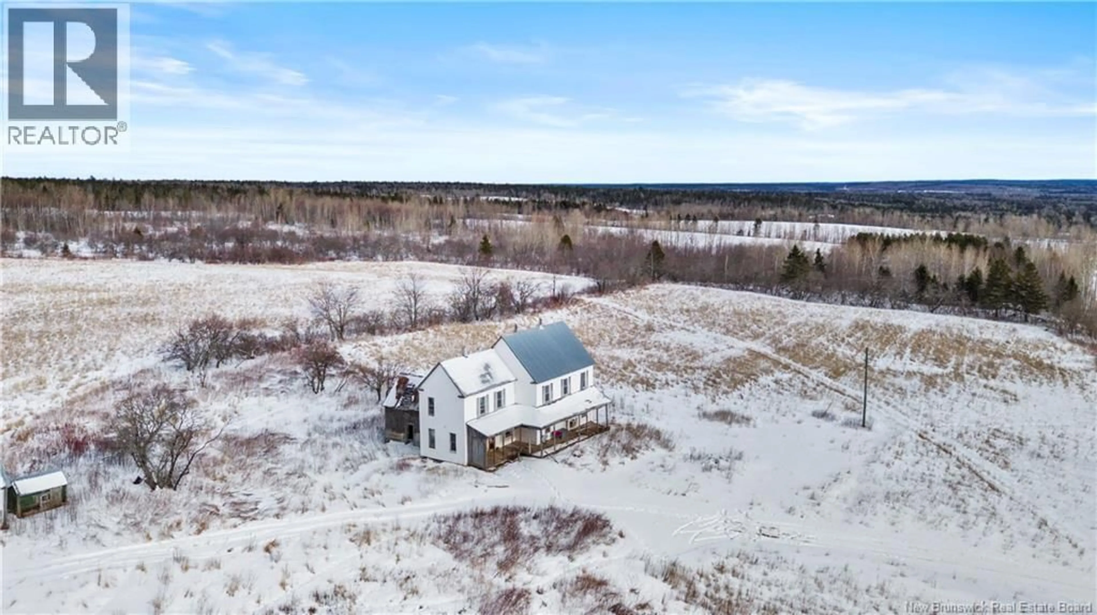 A pic from outside/outdoor area/front of a property/back of a property/a pic from drone, building for 181 WARD SETTLEMENT BRAND ROAD, Ward Settlement New Brunswick E6B2A3