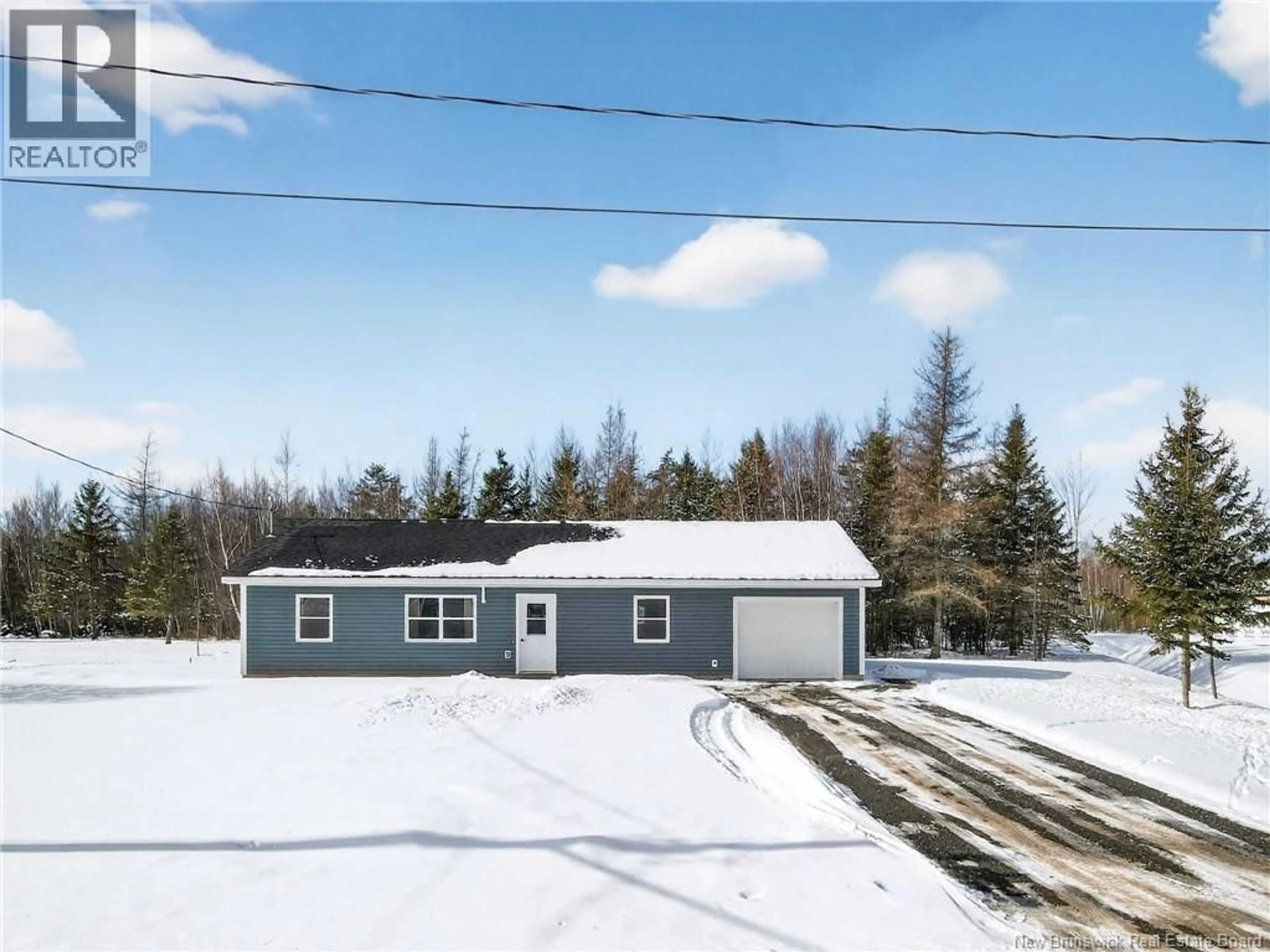 A pic from outside/outdoor area/front of a property/back of a property/a pic from drone, street for 8 FAWCETT AVENUE, Petitcodiac New Brunswick E4Z4H4