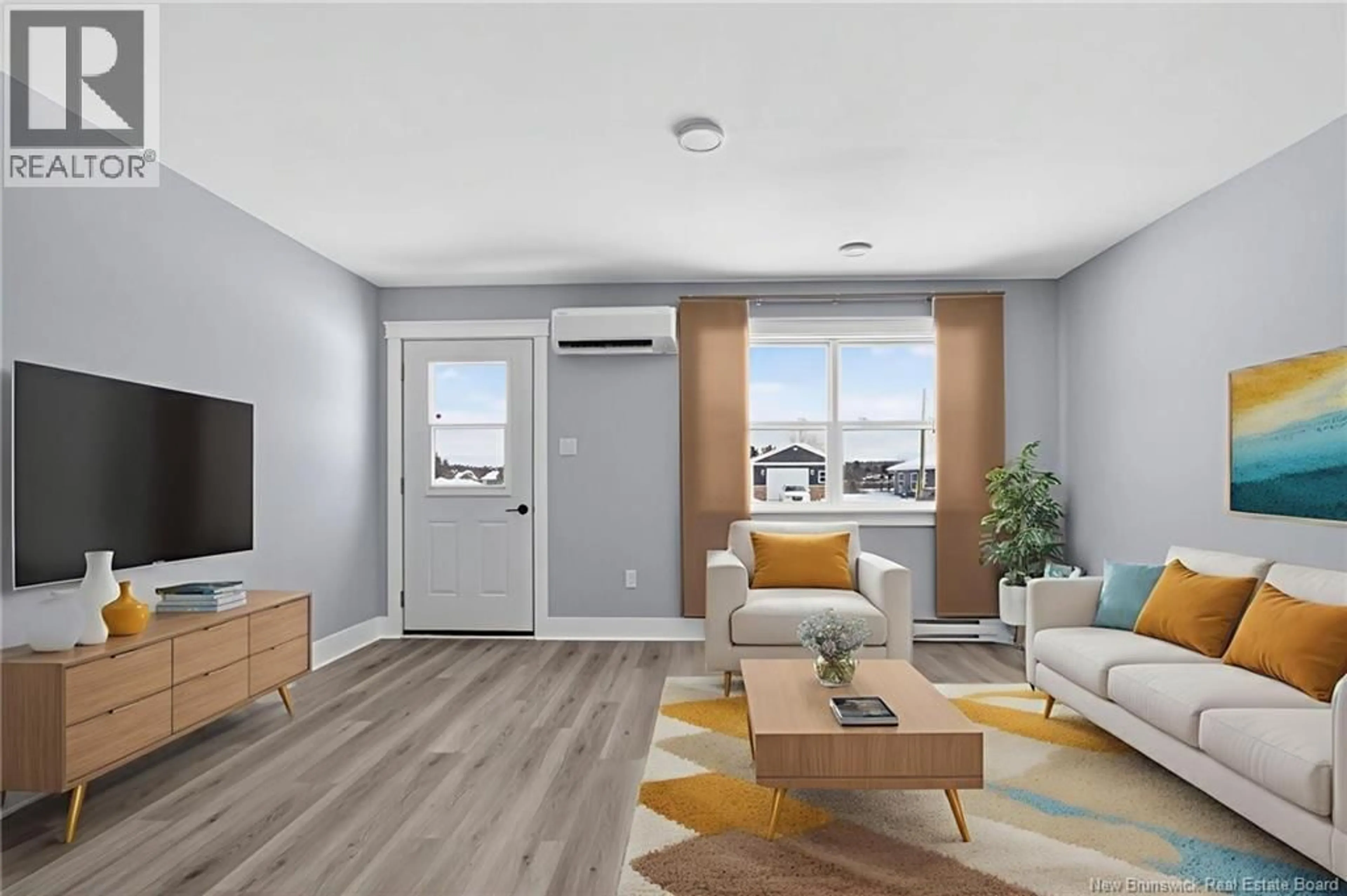 Living room with furniture, unknown for 8 FAWCETT AVENUE, Petitcodiac New Brunswick E4Z4H4