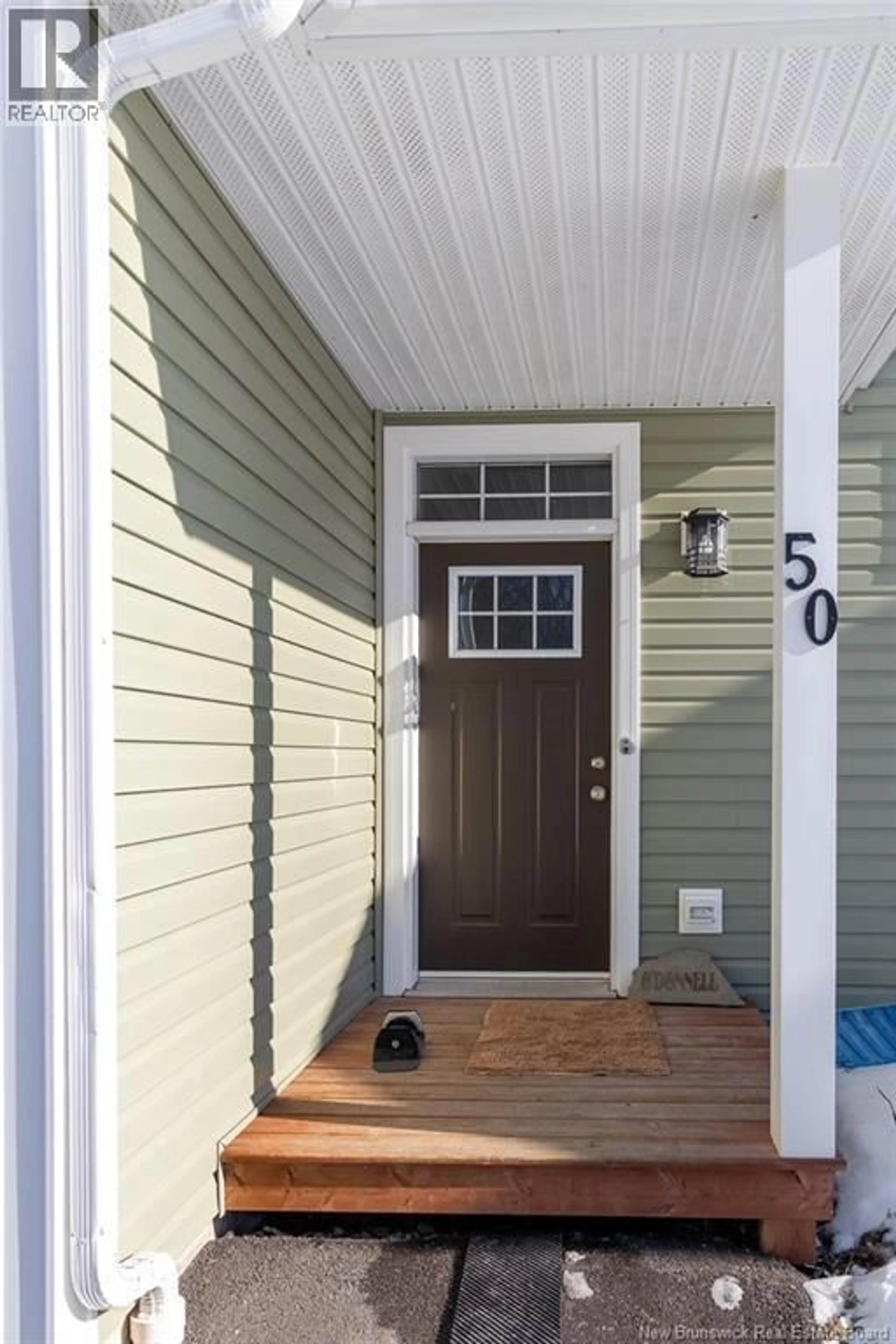 Home with vinyl exterior material, street for 50 WALKER CRESCENT, Hampton New Brunswick E5N5Z8