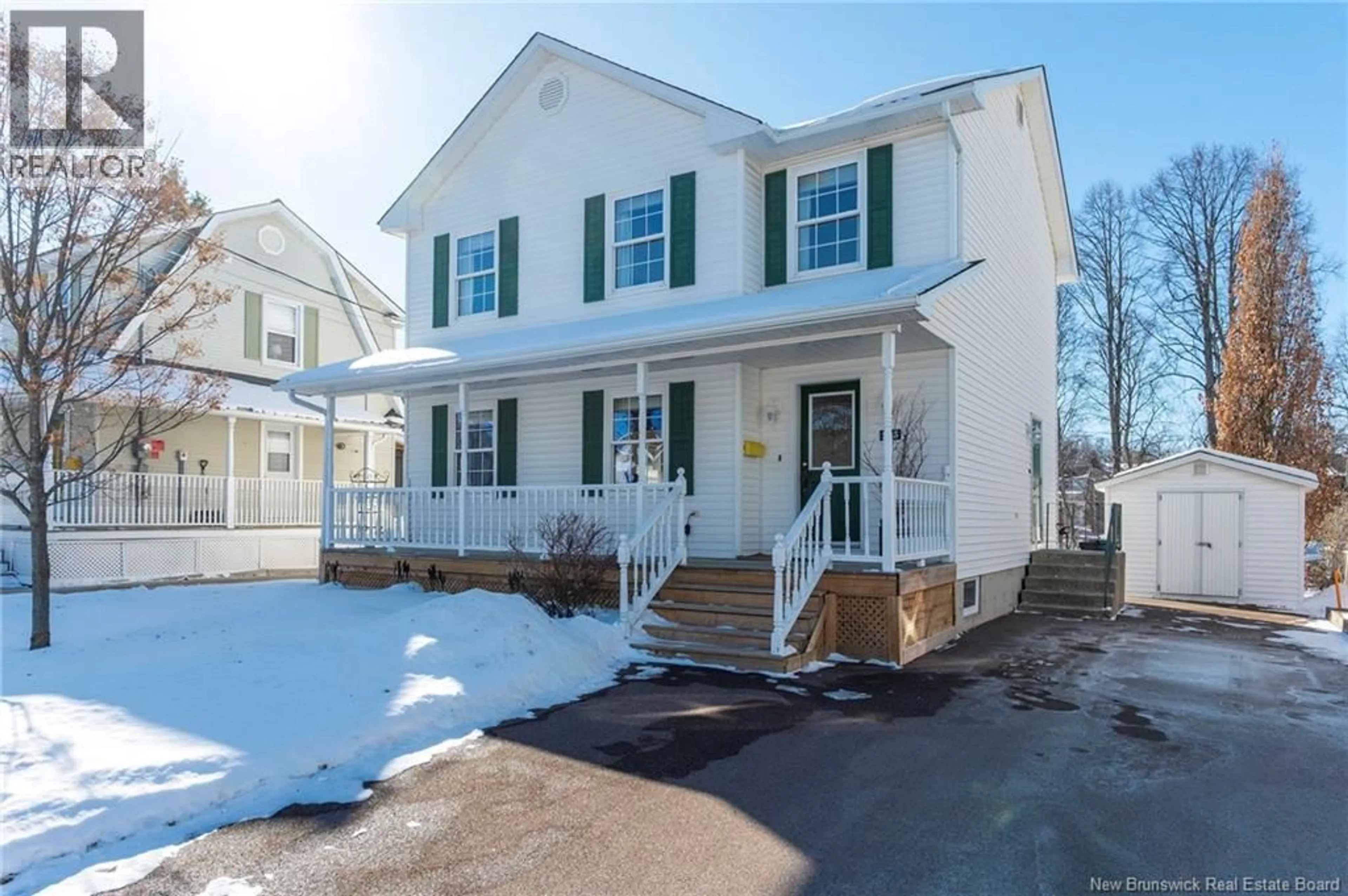 Home with vinyl exterior material, street for 205 YALE AVENUE, Riverview New Brunswick E1B2B2