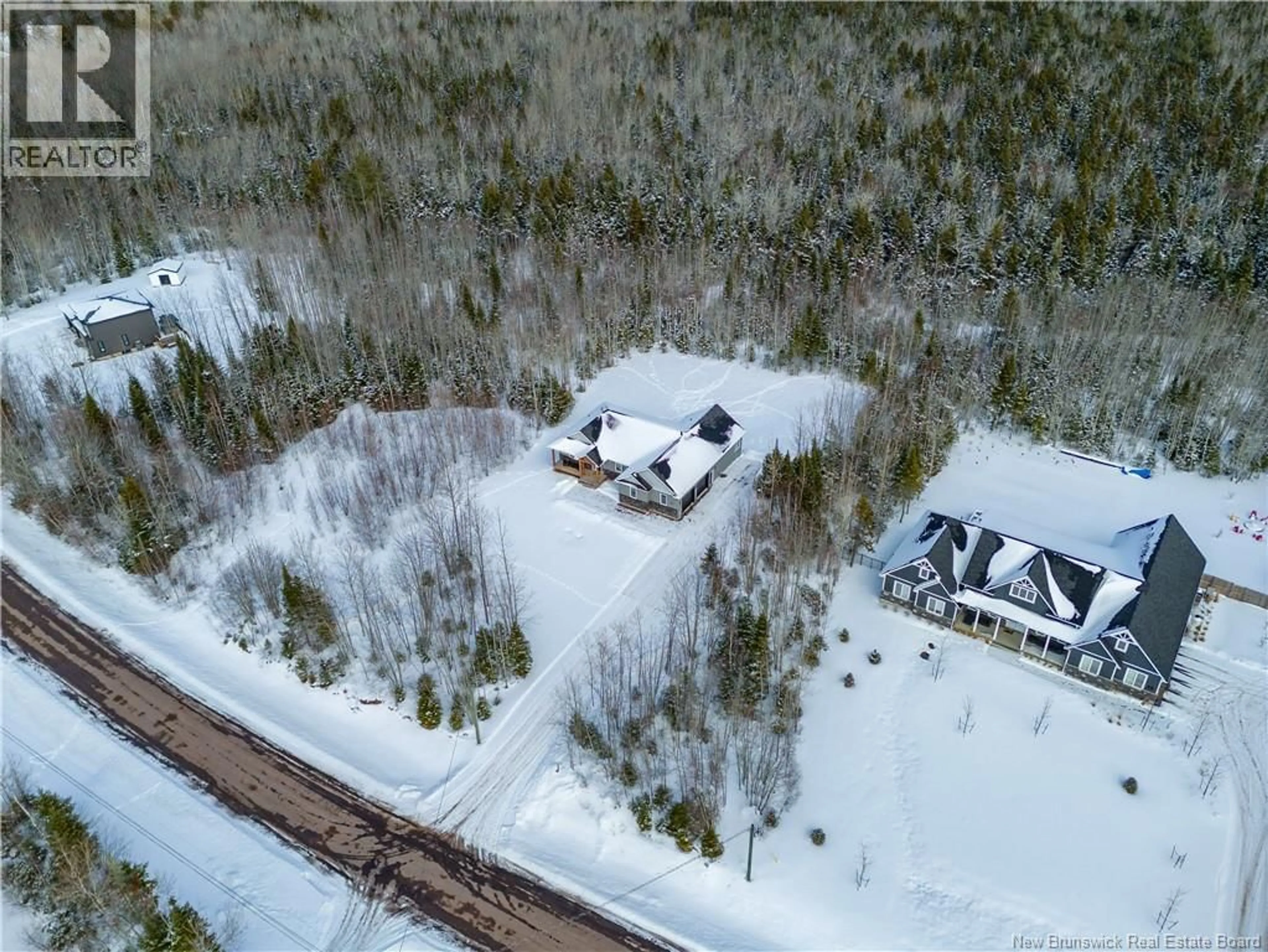 A pic from outside/outdoor area/front of a property/back of a property/a pic from drone, street for 30 DES JARDINS, Irishtown New Brunswick E1H0J6