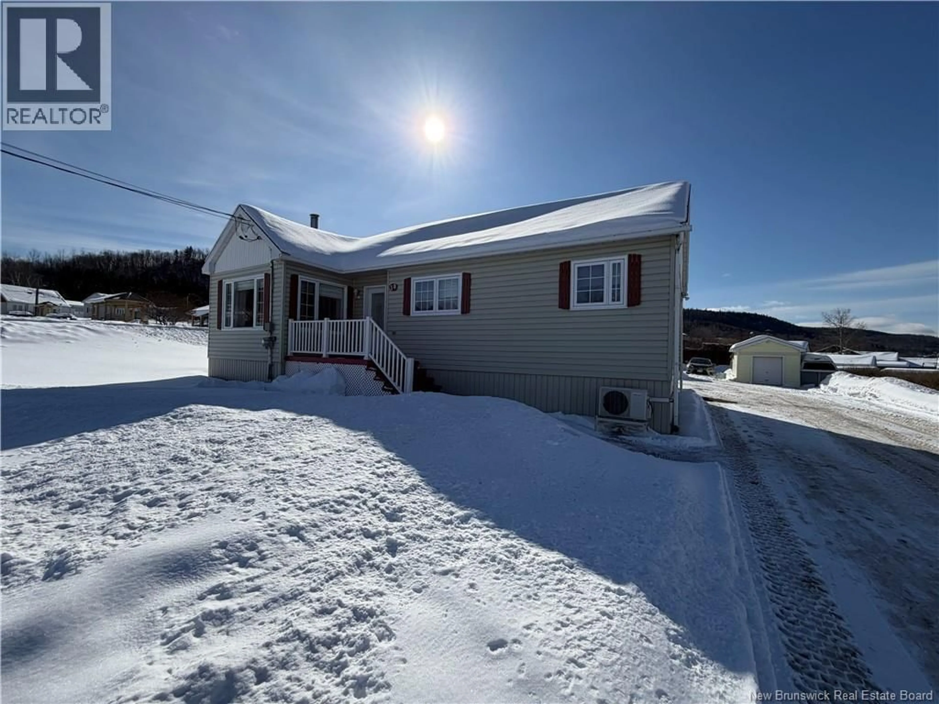 A pic from outside/outdoor area/front of a property/back of a property/a pic from drone, unknown for 50 D'ANJAC STREET, Atholville New Brunswick E3N3V9
