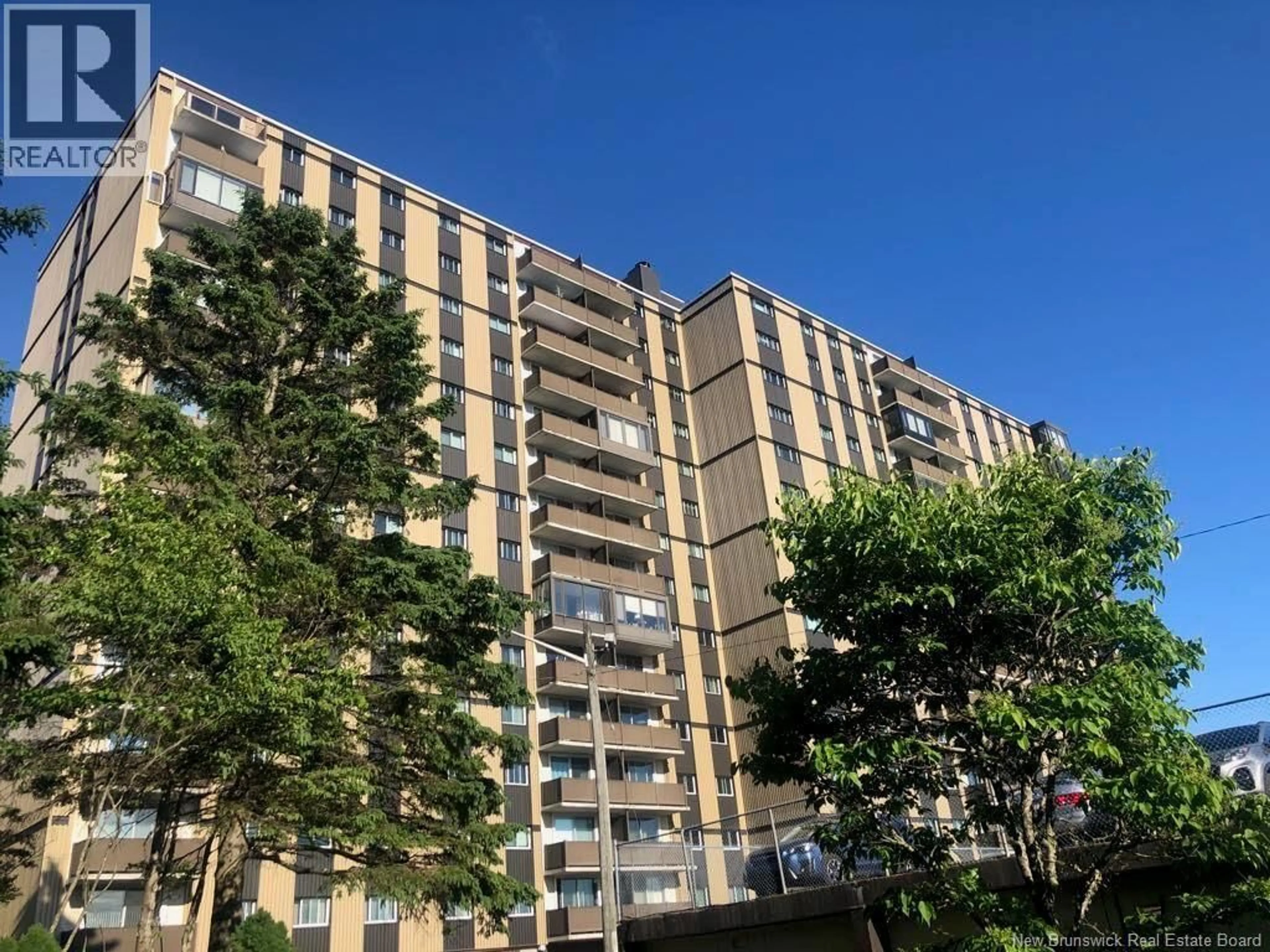 A pic from outside/outdoor area/front of a property/back of a property/a pic from drone, unknown for 1006 - 310 WOODWARD AVENUE, Saint John New Brunswick E2K2L1