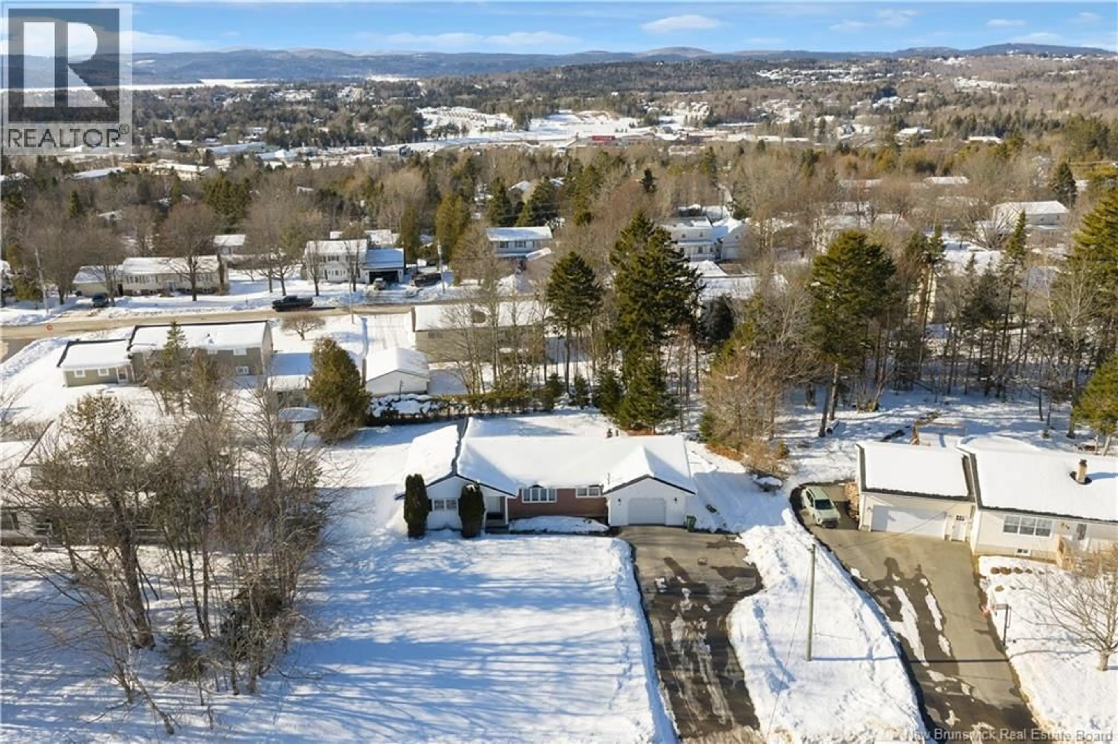 A pic from outside/outdoor area/front of a property/back of a property/a pic from drone, mountain view for 12 DUNROBIN STREET, Rothesay New Brunswick E2E3R3