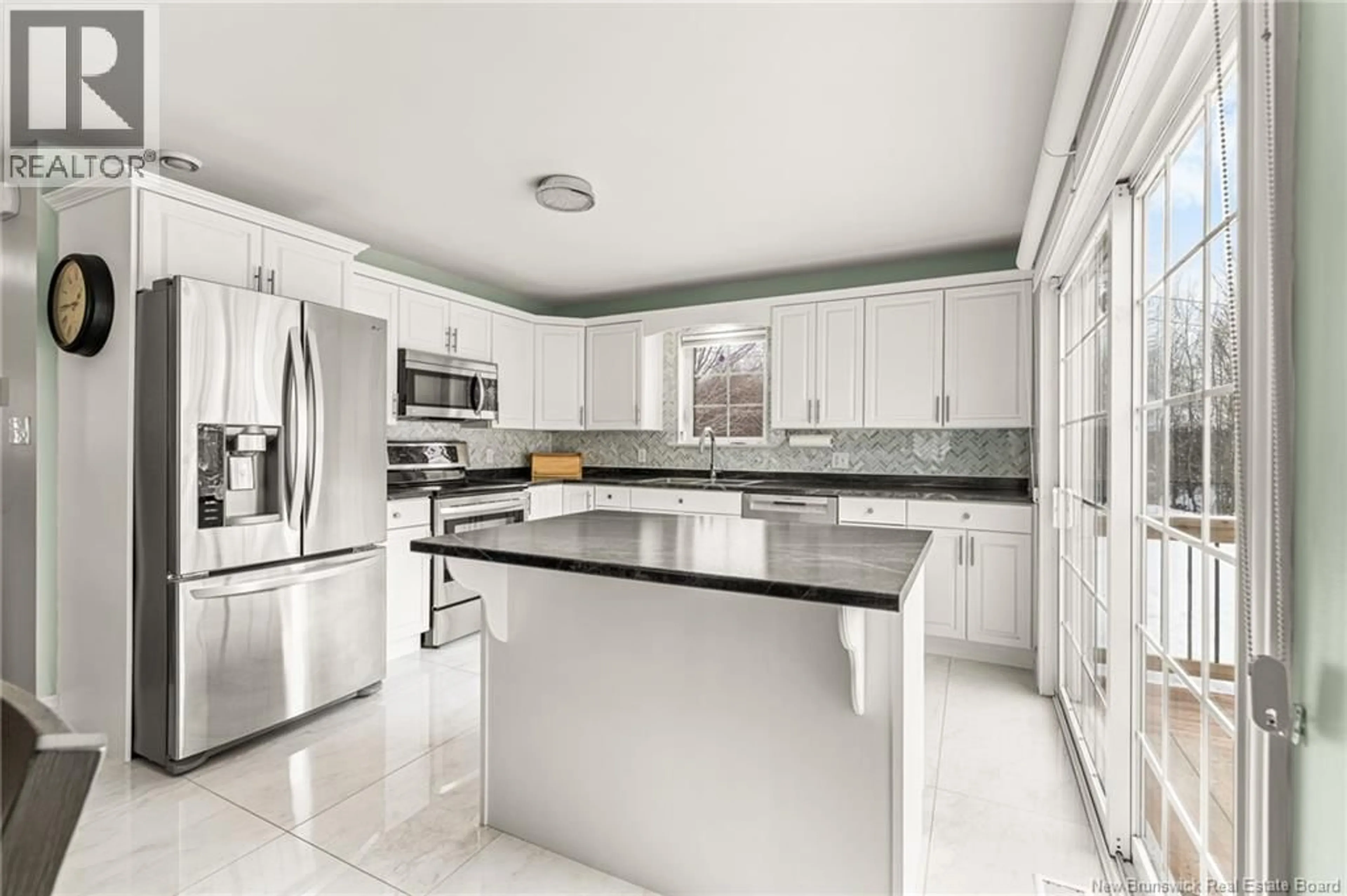 Open concept kitchen, ceramic/tile floor for 500 CONCORDE STREET, Moncton New Brunswick E1A8X1