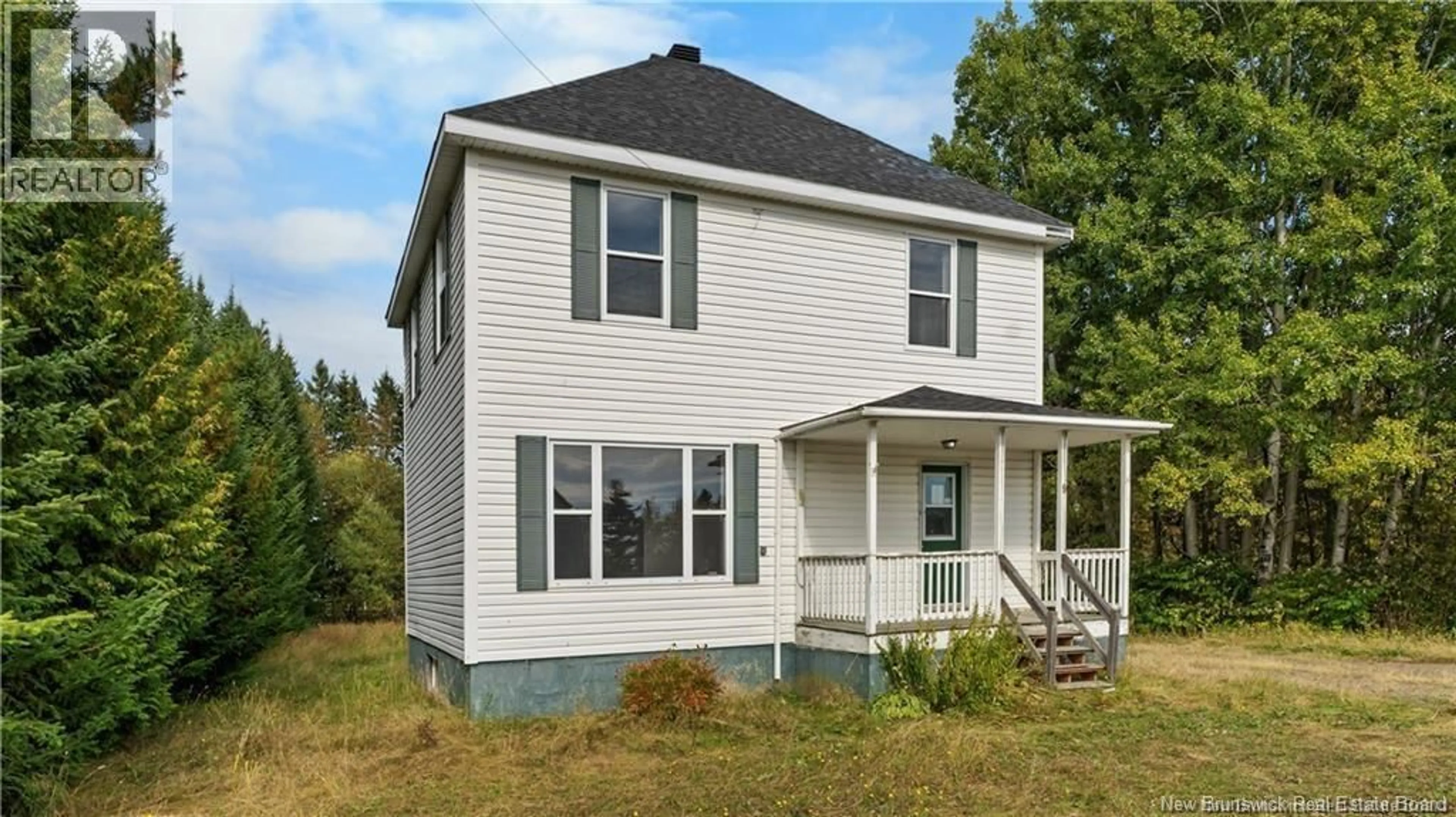 Home with vinyl exterior material, building for 9 GOULETTE POINT ROAD, Charlo New Brunswick E8E2K3