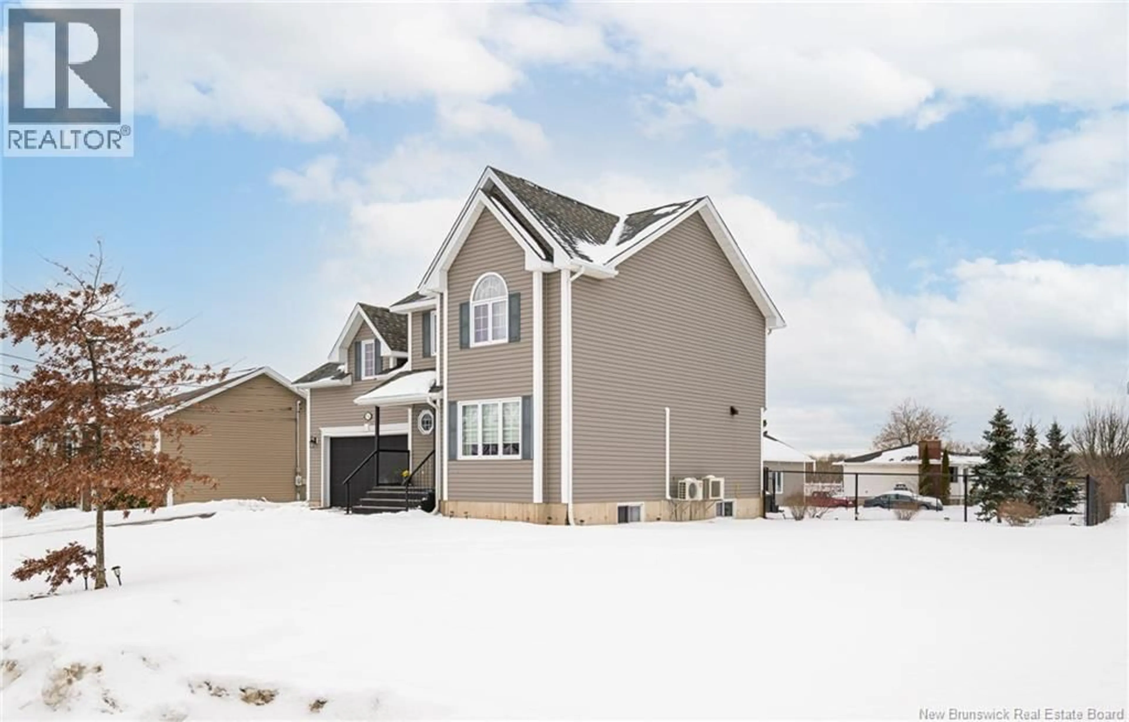 Home with vinyl exterior material, street for 94 PEBBLE CREEK WAY, Moncton New Brunswick E1E0C8