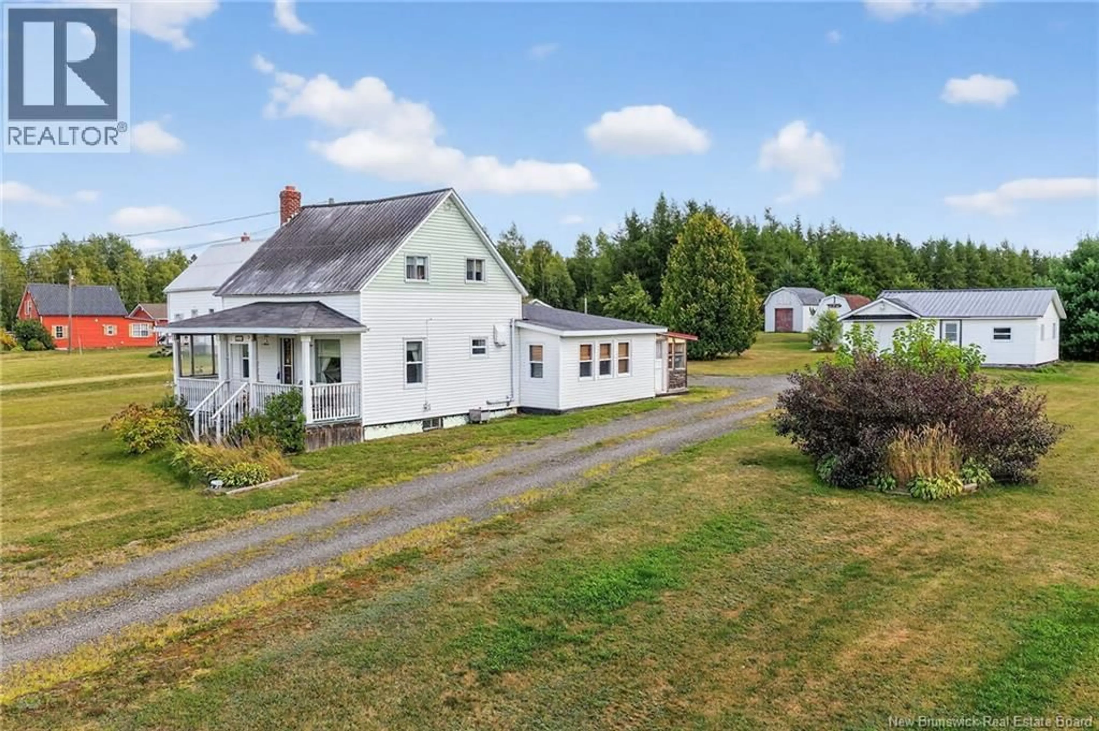 A pic from outside/outdoor area/front of a property/back of a property/a pic from drone, unknown for 1677 SAINT IGNACE STREET, Saint-Ignace New Brunswick E4X2H3