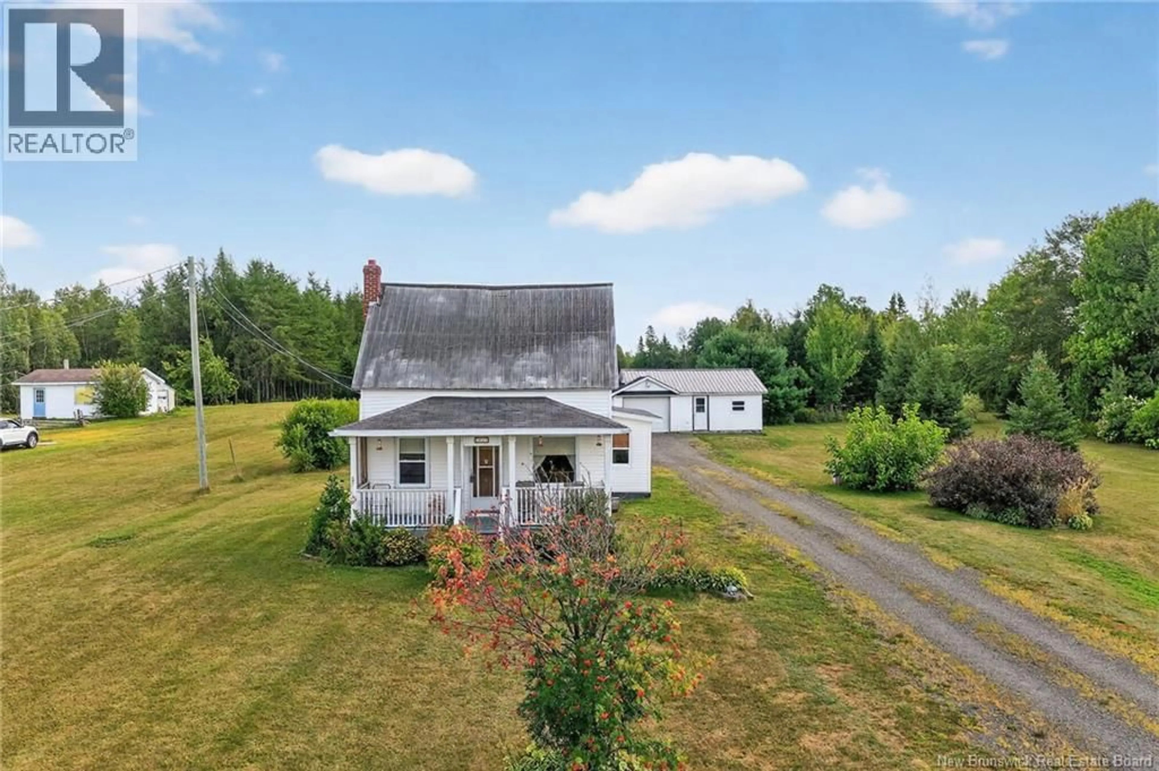 A pic from outside/outdoor area/front of a property/back of a property/a pic from drone, unknown for 1677 SAINT IGNACE STREET, Saint-Ignace New Brunswick E4X2H3