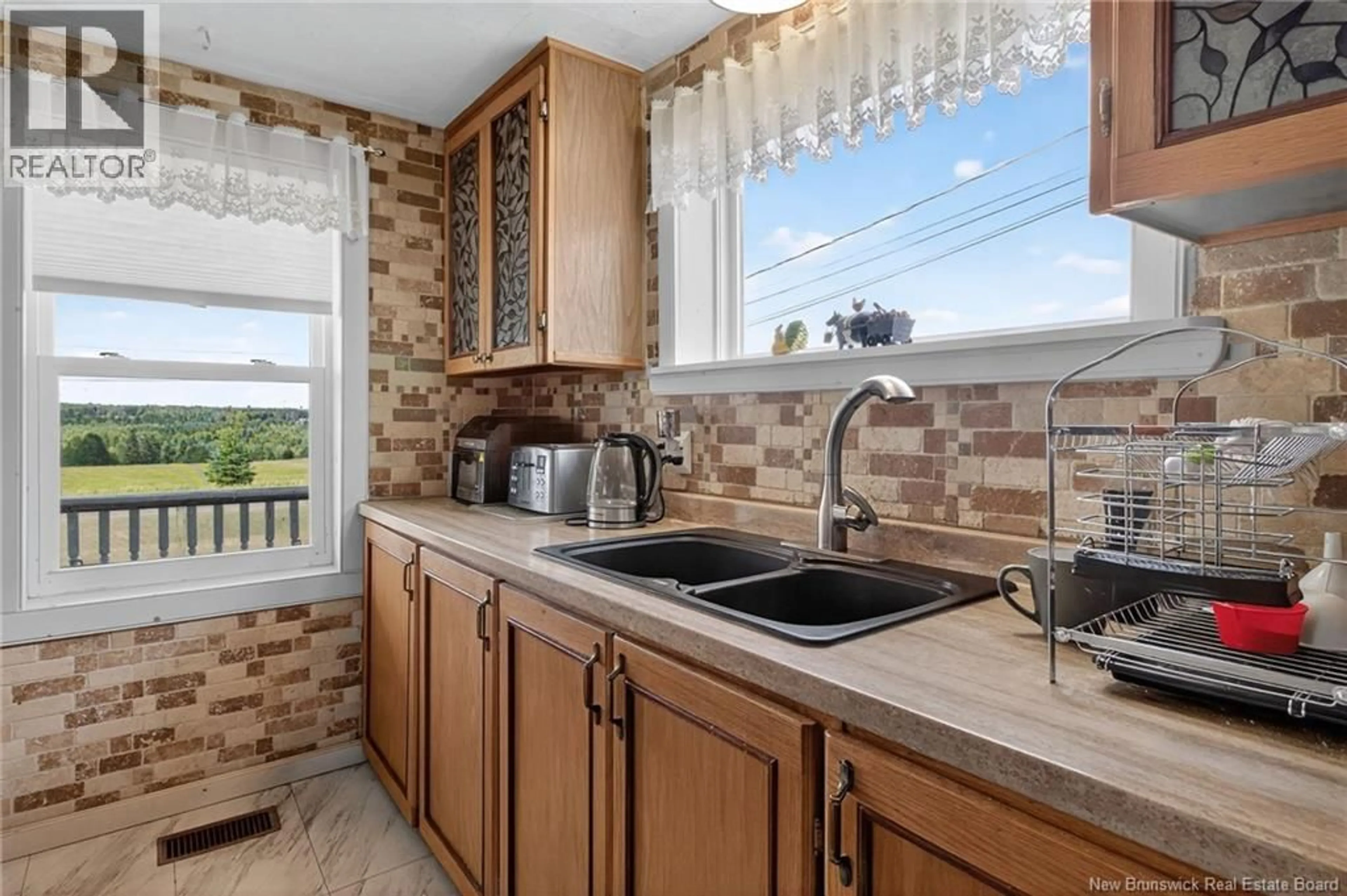 Standard kitchen, ceramic/tile floor for 1677 SAINT IGNACE STREET, Saint-Ignace New Brunswick E4X2H3