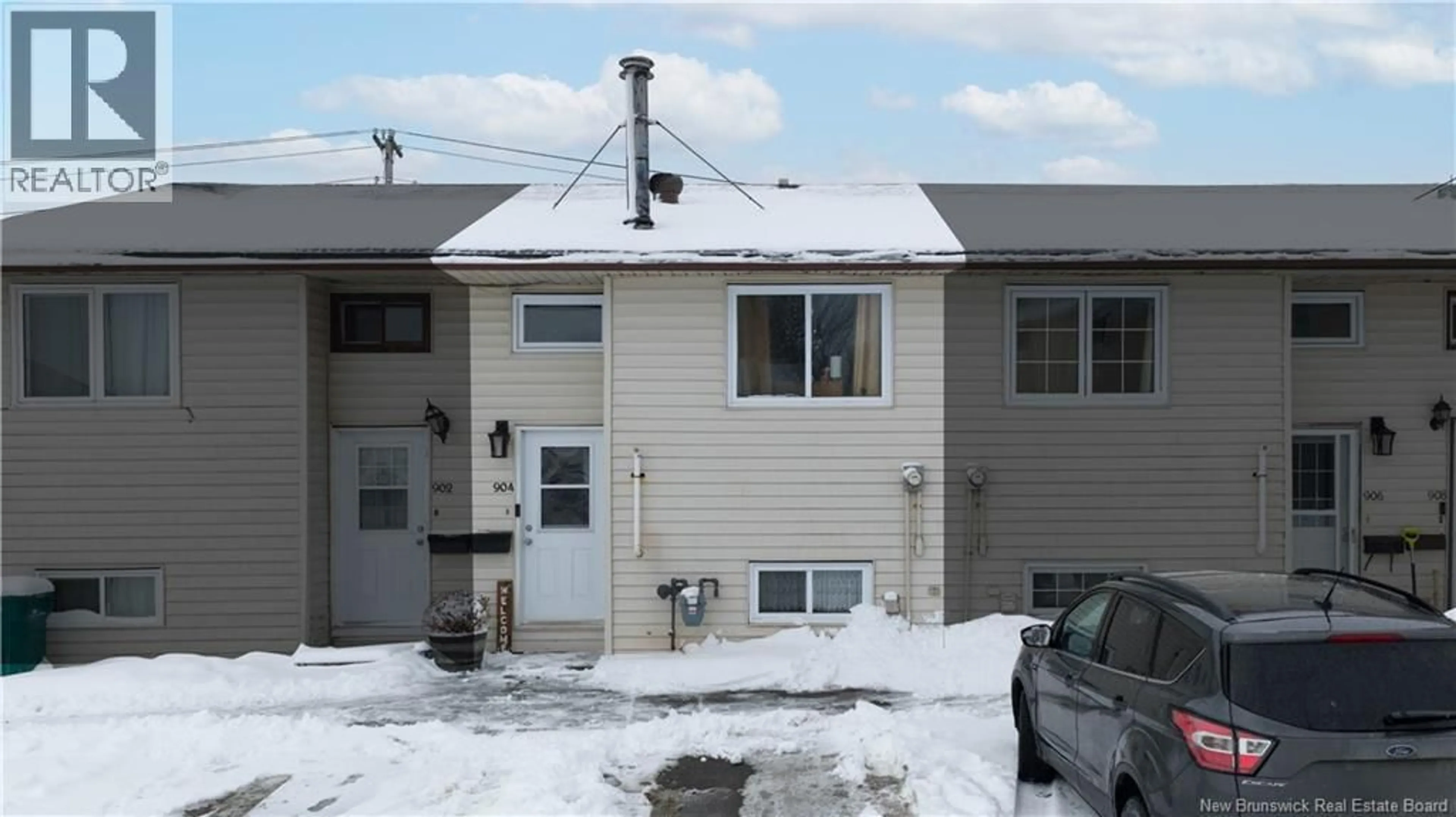 Home with vinyl exterior material, street for 904 HIGHMEADOW DRIVE, Saint John New Brunswick E2J3V1