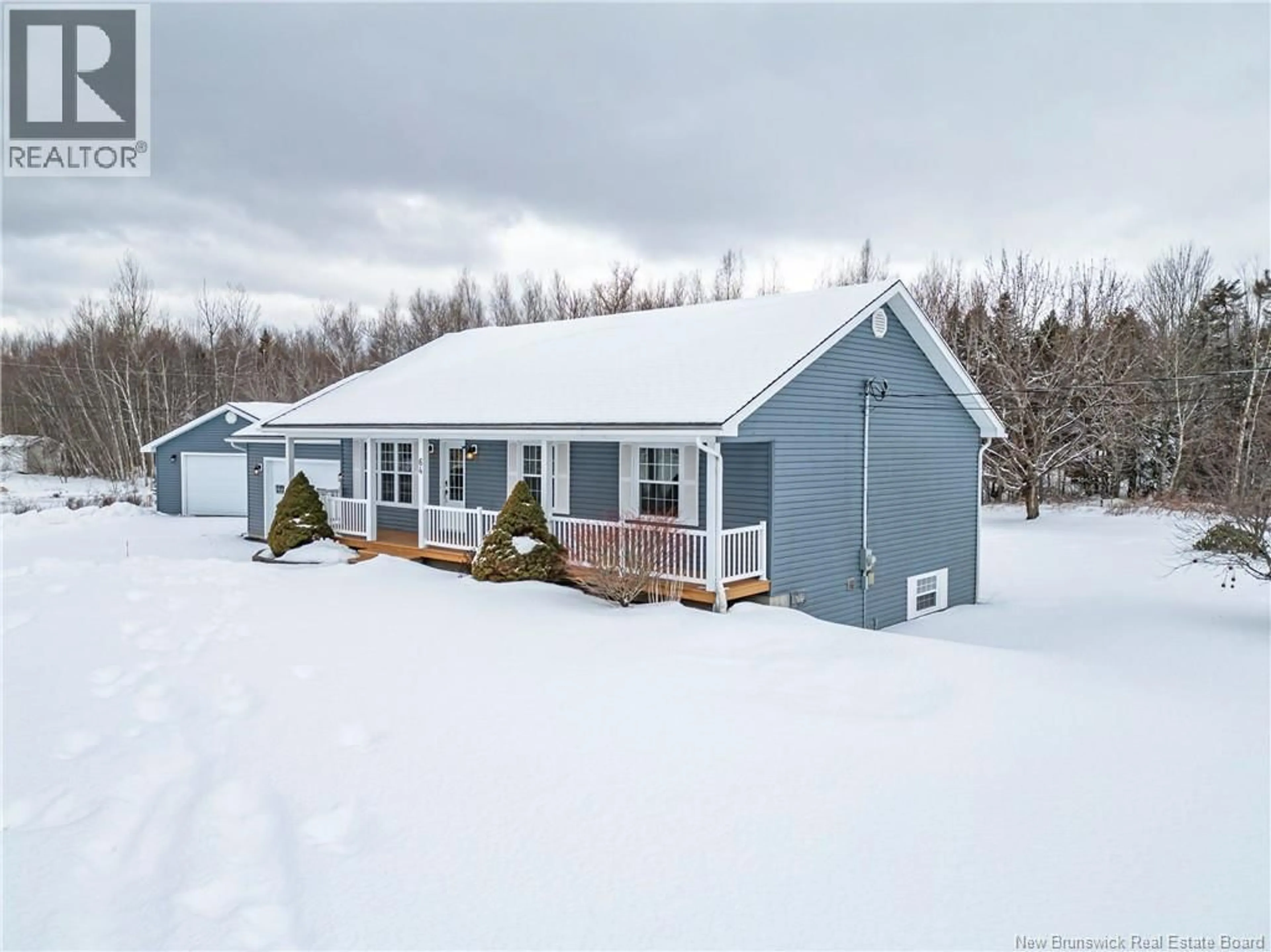 A pic from outside/outdoor area/front of a property/back of a property/a pic from drone, unknown for 64 THOMPSON AVENUE, Burton New Brunswick E2V0E8