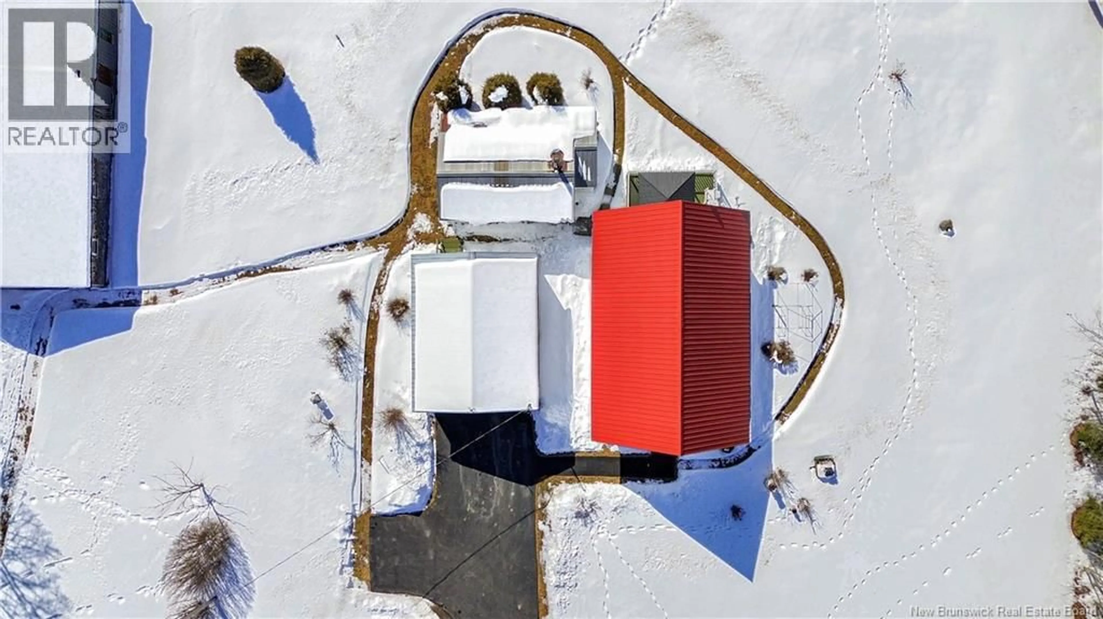 A pic from outside/outdoor area/front of a property/back of a property/a pic from drone, building for 13562 ROUTE 10, Berwick New Brunswick E5P3C9