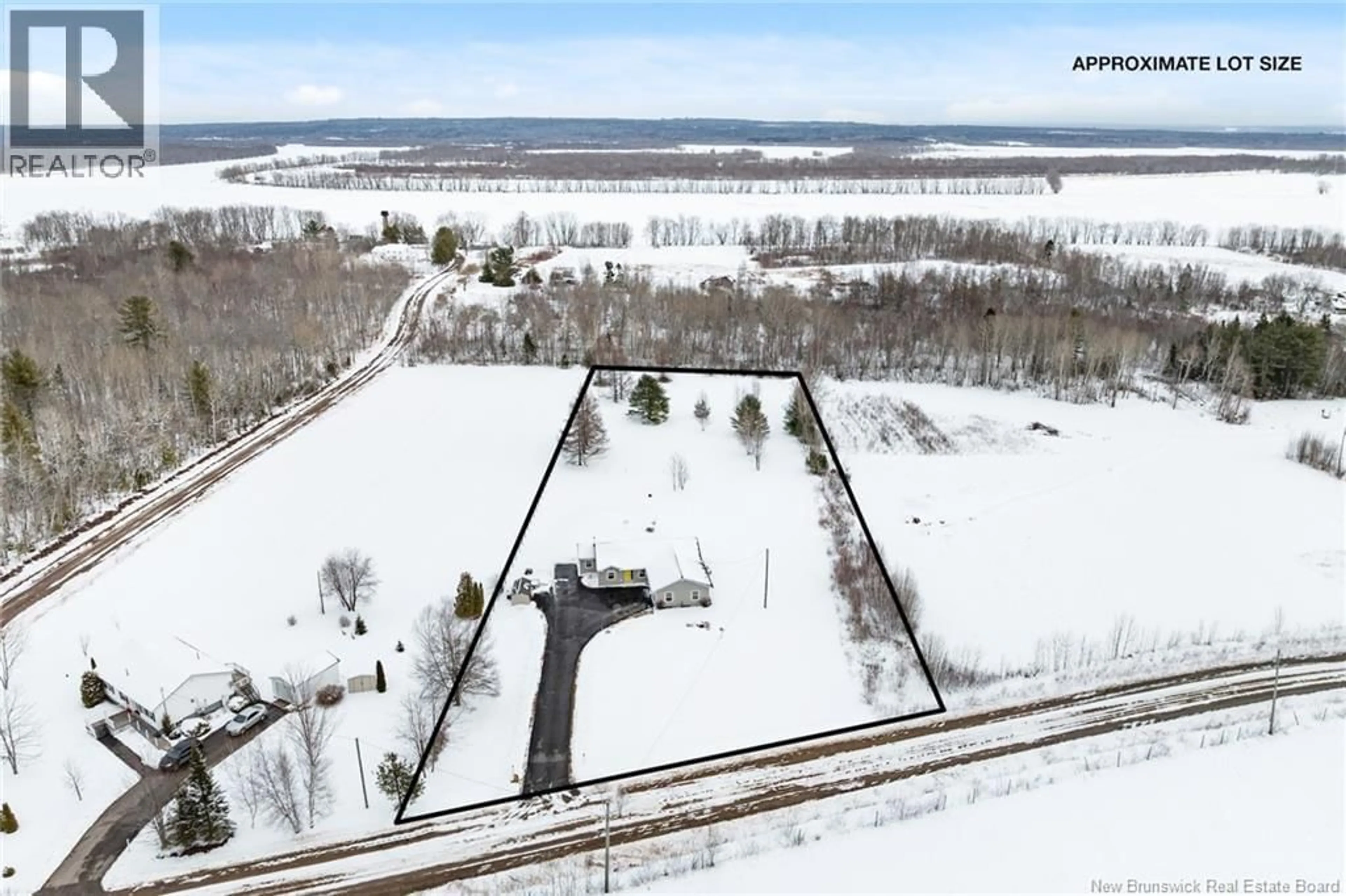 A pic from outside/outdoor area/front of a property/back of a property/a pic from drone, unknown for 31 BOYD ROAD, Gagetown New Brunswick E5M1V3