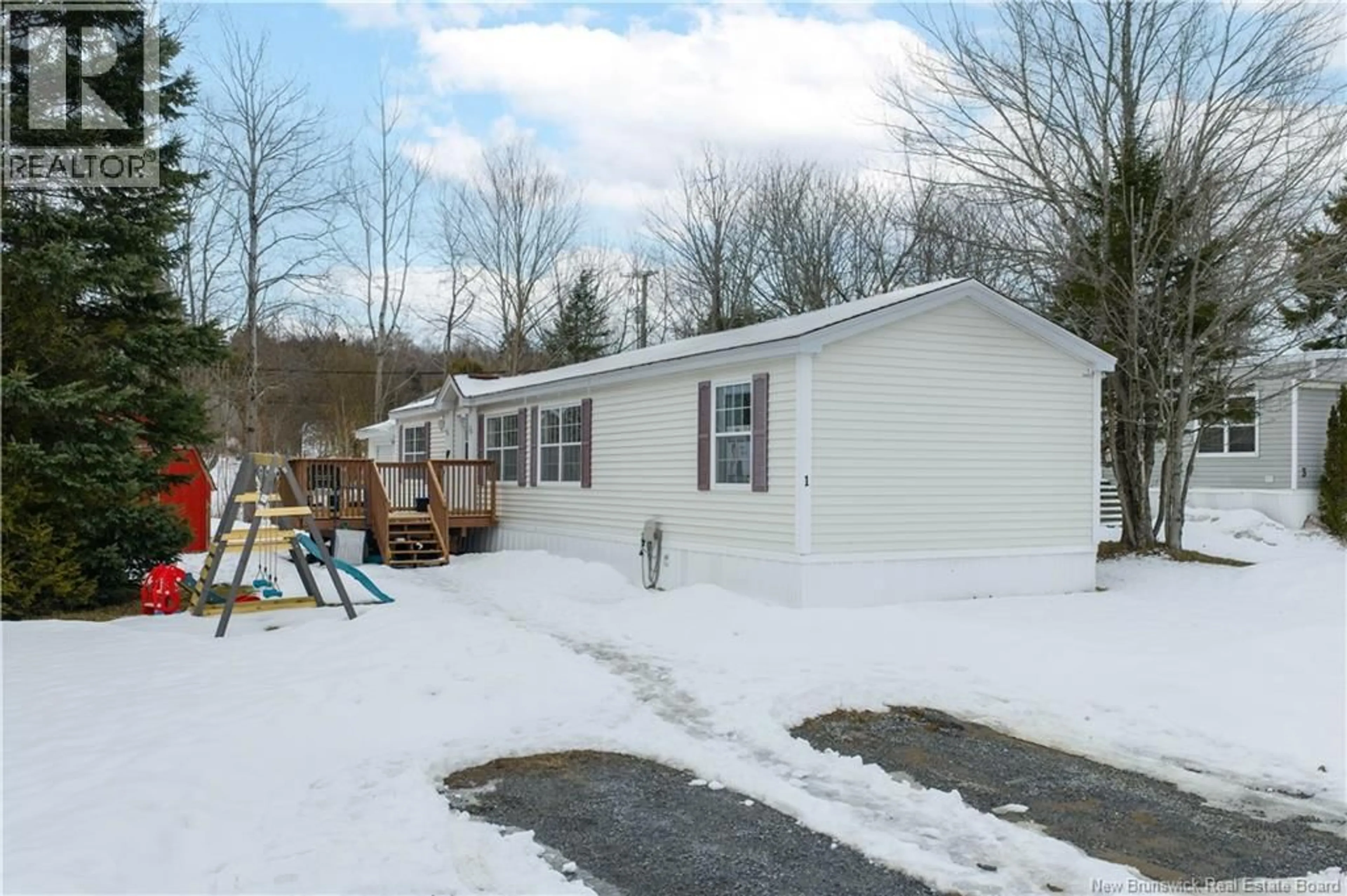 Home with vinyl exterior material, street for 1 TEAK DRIVE, Quispamsis New Brunswick E2G1T7