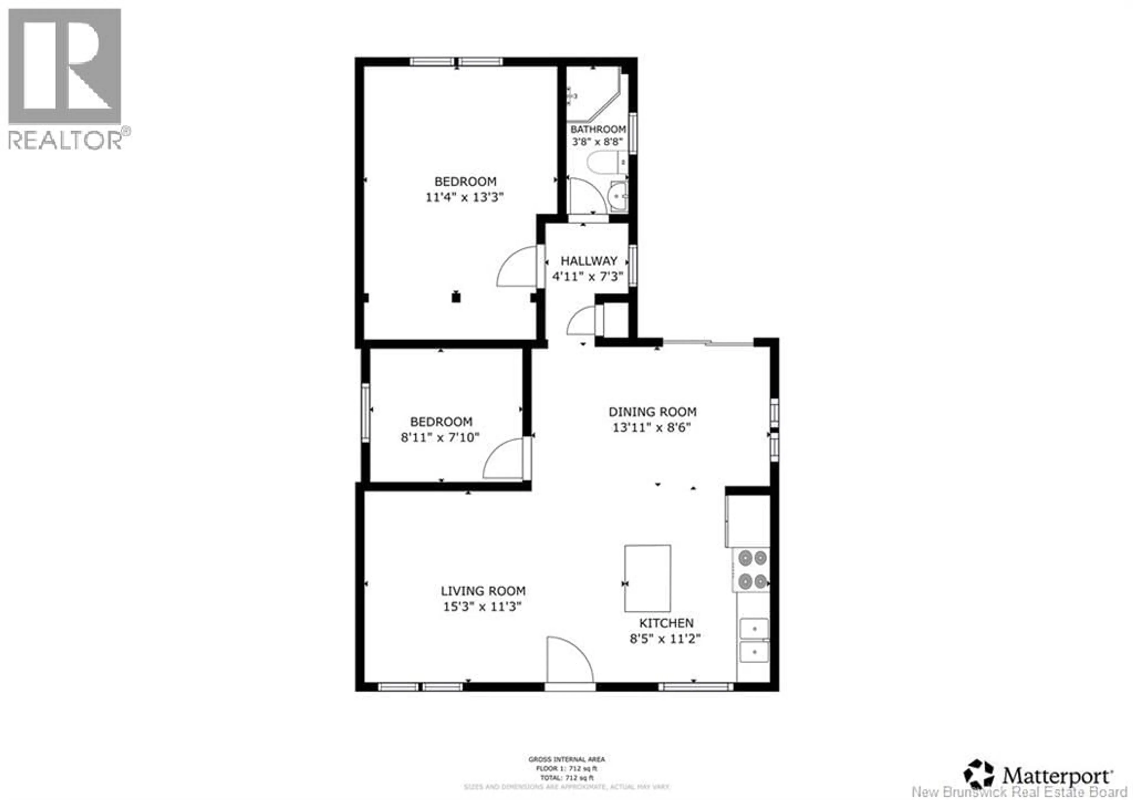 Floor plan for 52 BRAY BOULEVARD, Cocagne New Brunswick E4R2G4