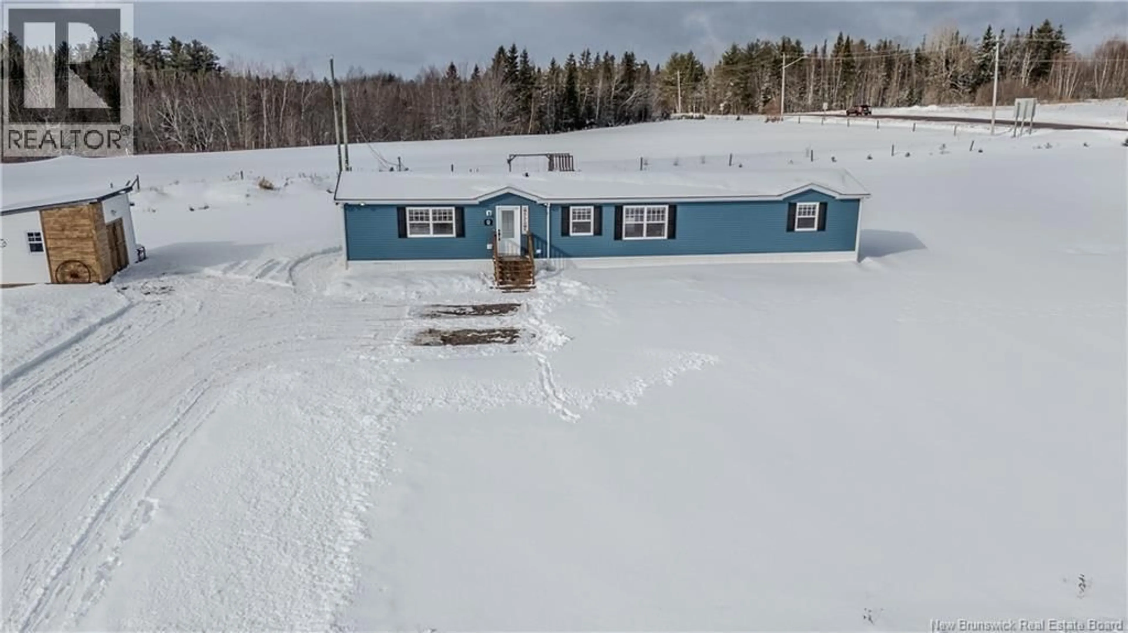 A pic from outside/outdoor area/front of a property/back of a property/a pic from drone, building for 12 COATES MILLS NORTH, Sainte-Marie-De-Kent New Brunswick E4S1Y1