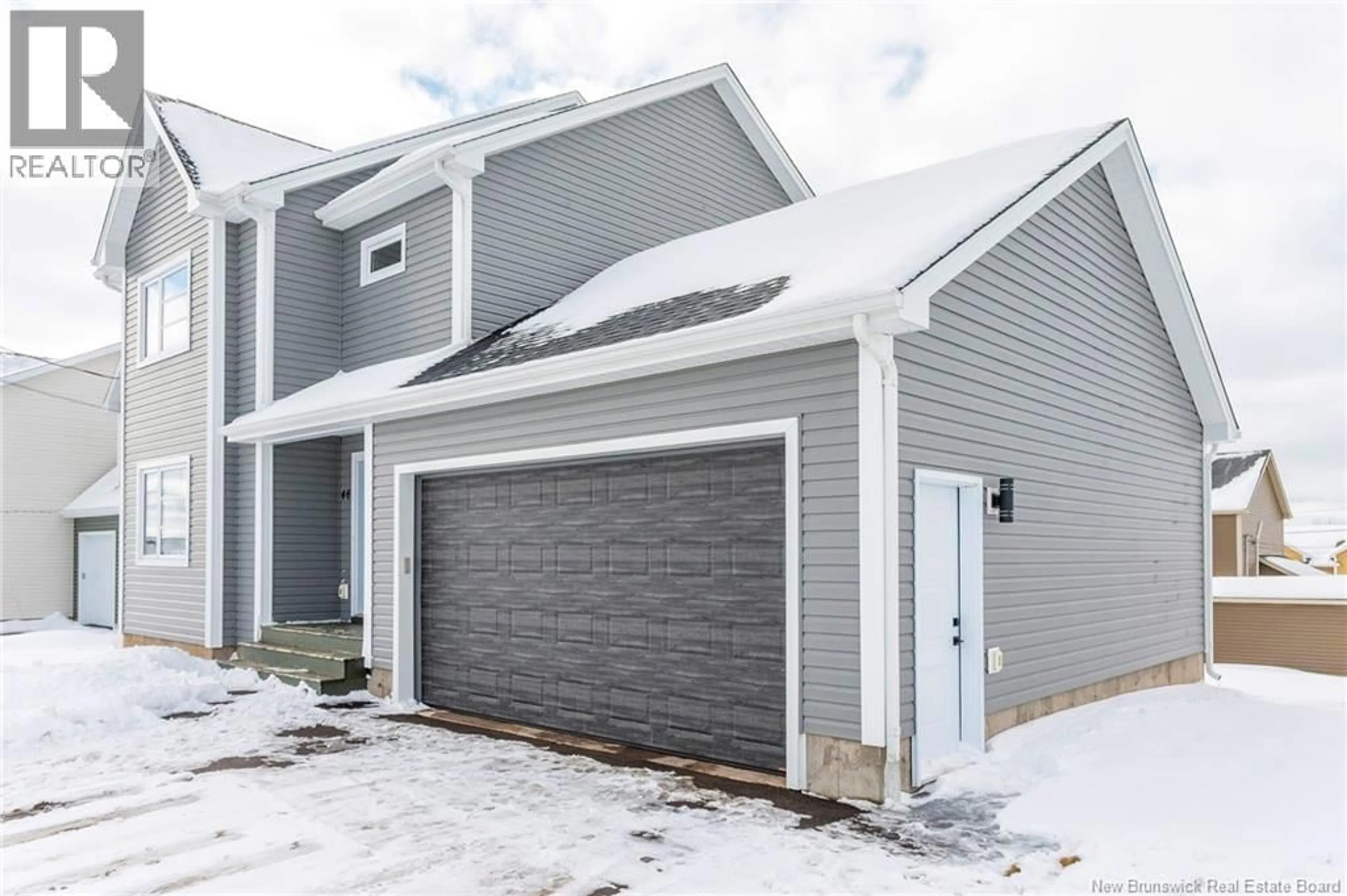 Home with vinyl exterior material, street for 46 AMITY STREET, Moncton New Brunswick E1G0Z8