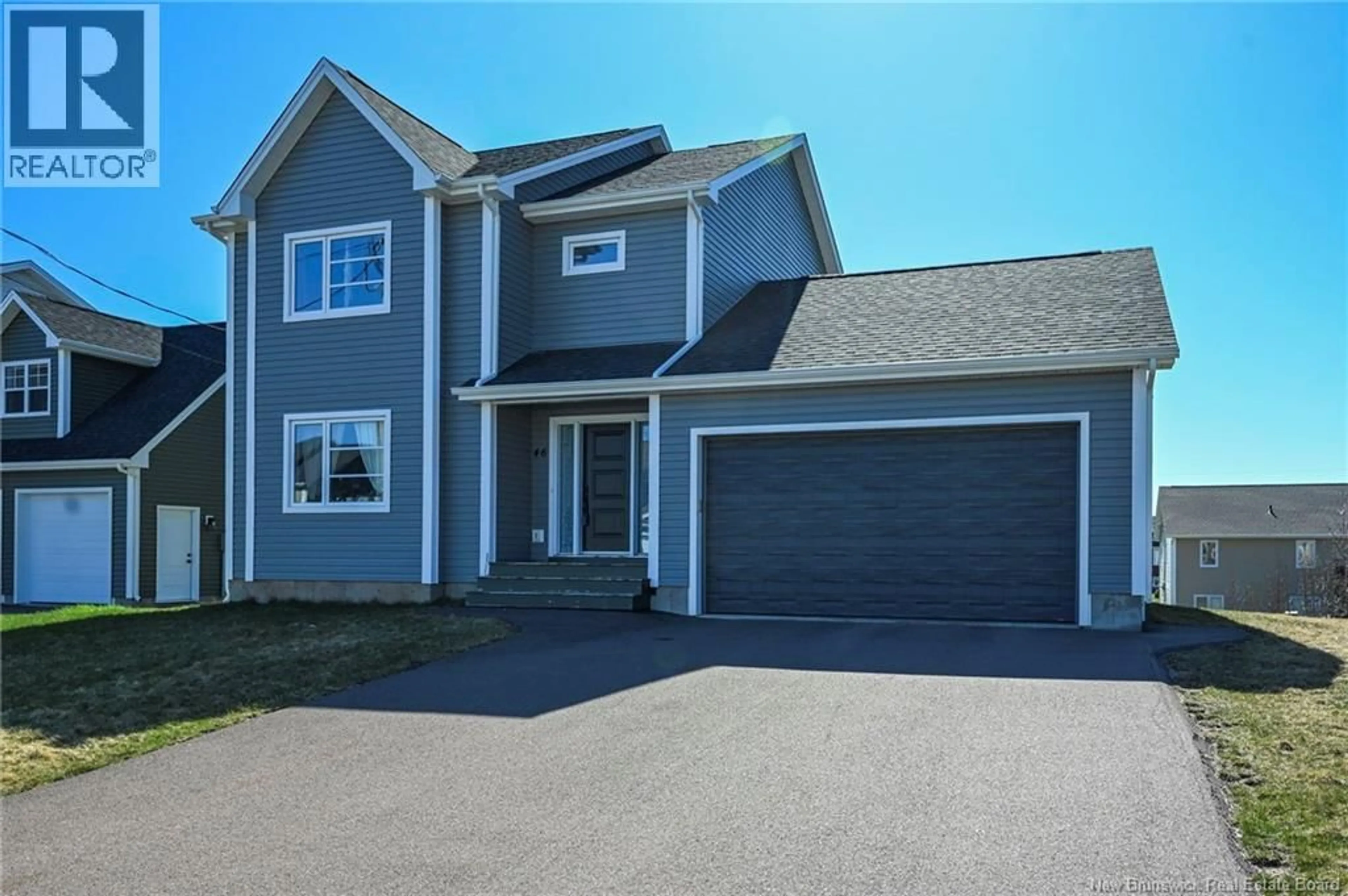 Home with vinyl exterior material, street for 46 AMITY STREET, Moncton New Brunswick E1G0Z8