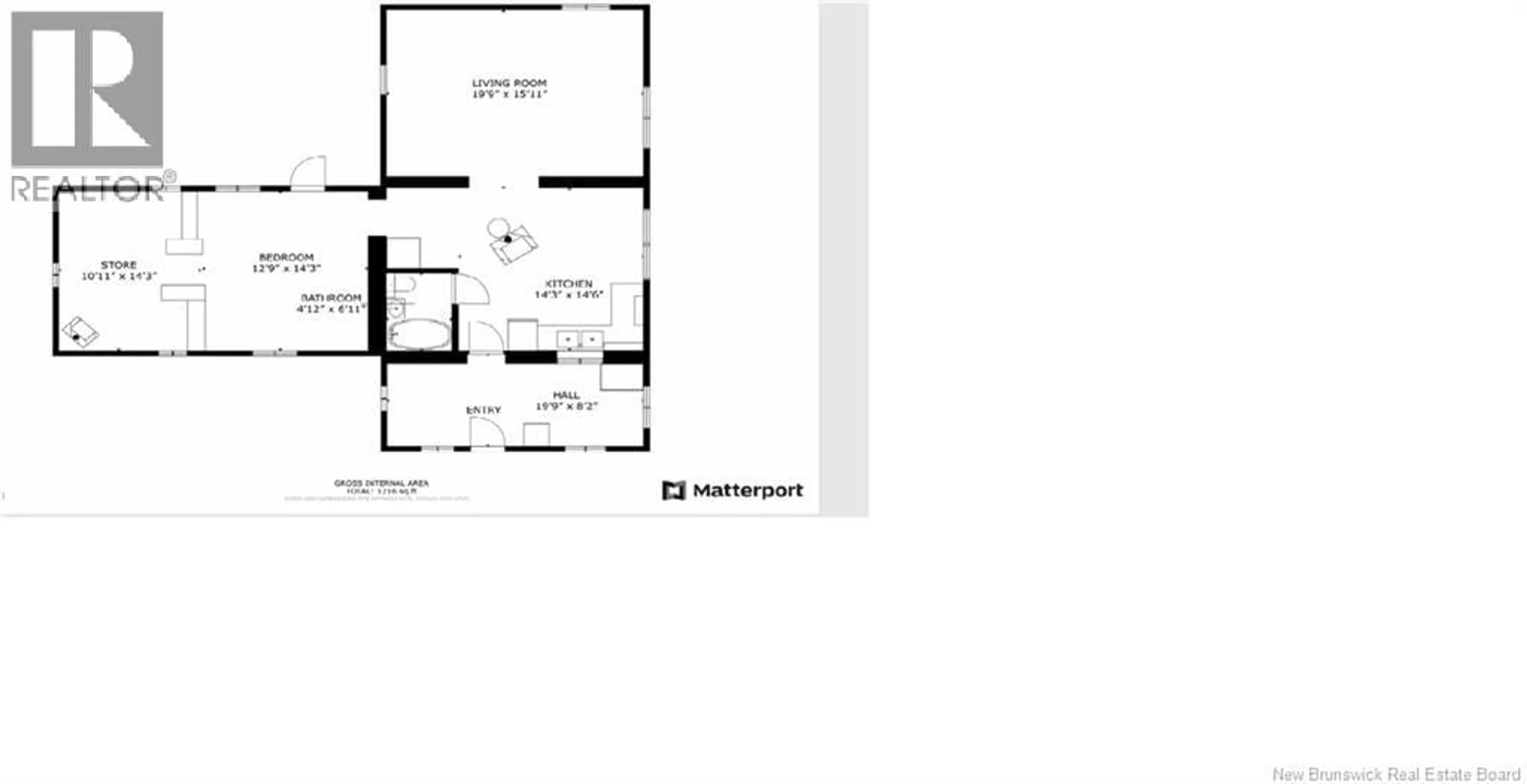 Floor plan for 327 MAPLE GROVE ROAD, Maple Grove New Brunswick E6B2B5