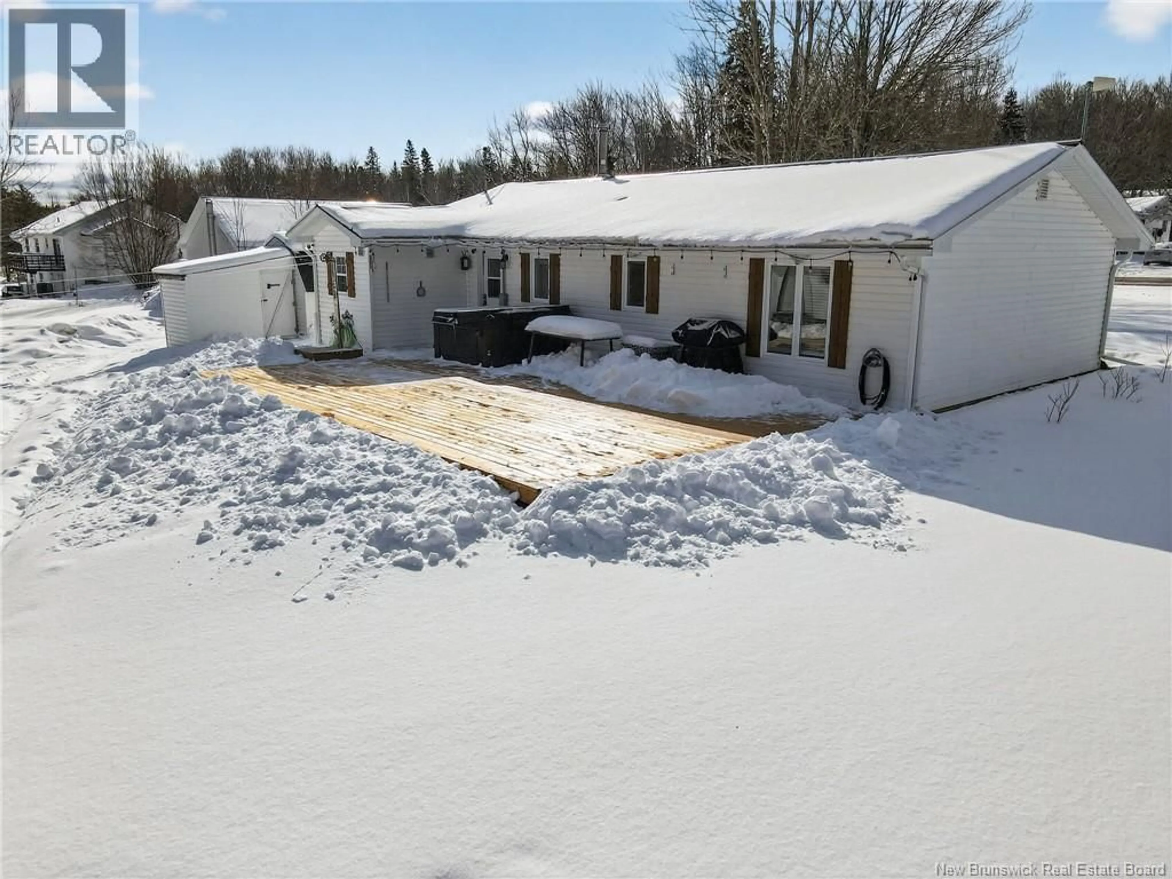 A pic from outside/outdoor area/front of a property/back of a property/a pic from drone, street for 108 LEWIS ROAD, Colpitts Settlement New Brunswick E4J1G5